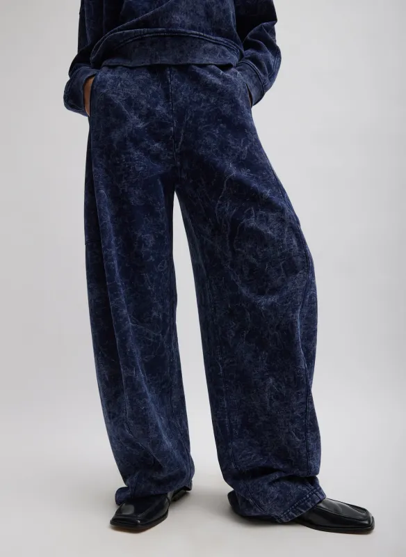 Acid Wash Winslow Sweatpant made by Tibi