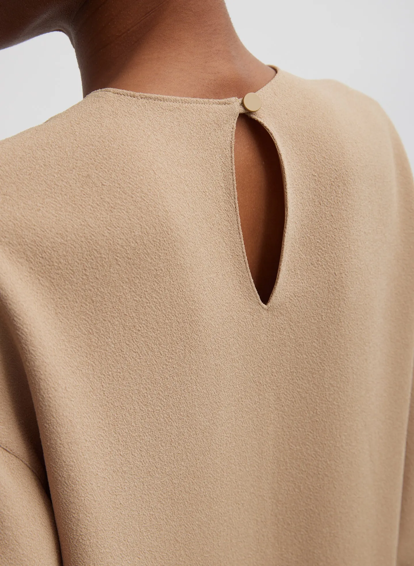 Pebble Sable Easy T-Shirt sold by Tibi product image thumbnail 3
