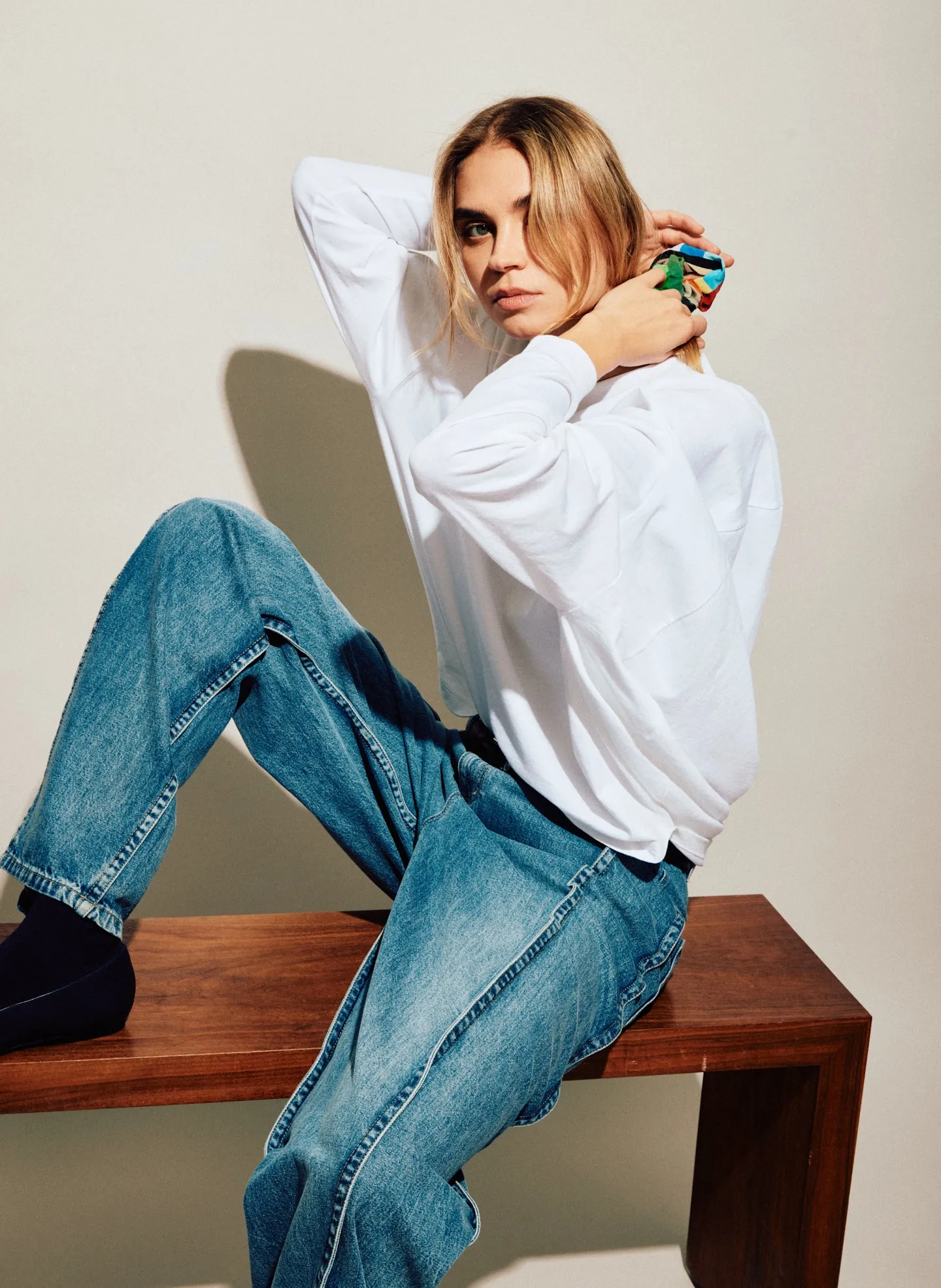 T-Shirt Circular Top sold by Tibi product image thumbnail 3