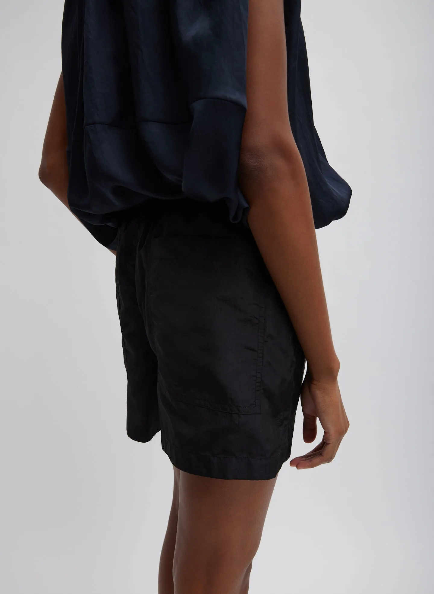 Silk Nylon Pull On Shorts sold by Tibi product image thumbnail 5