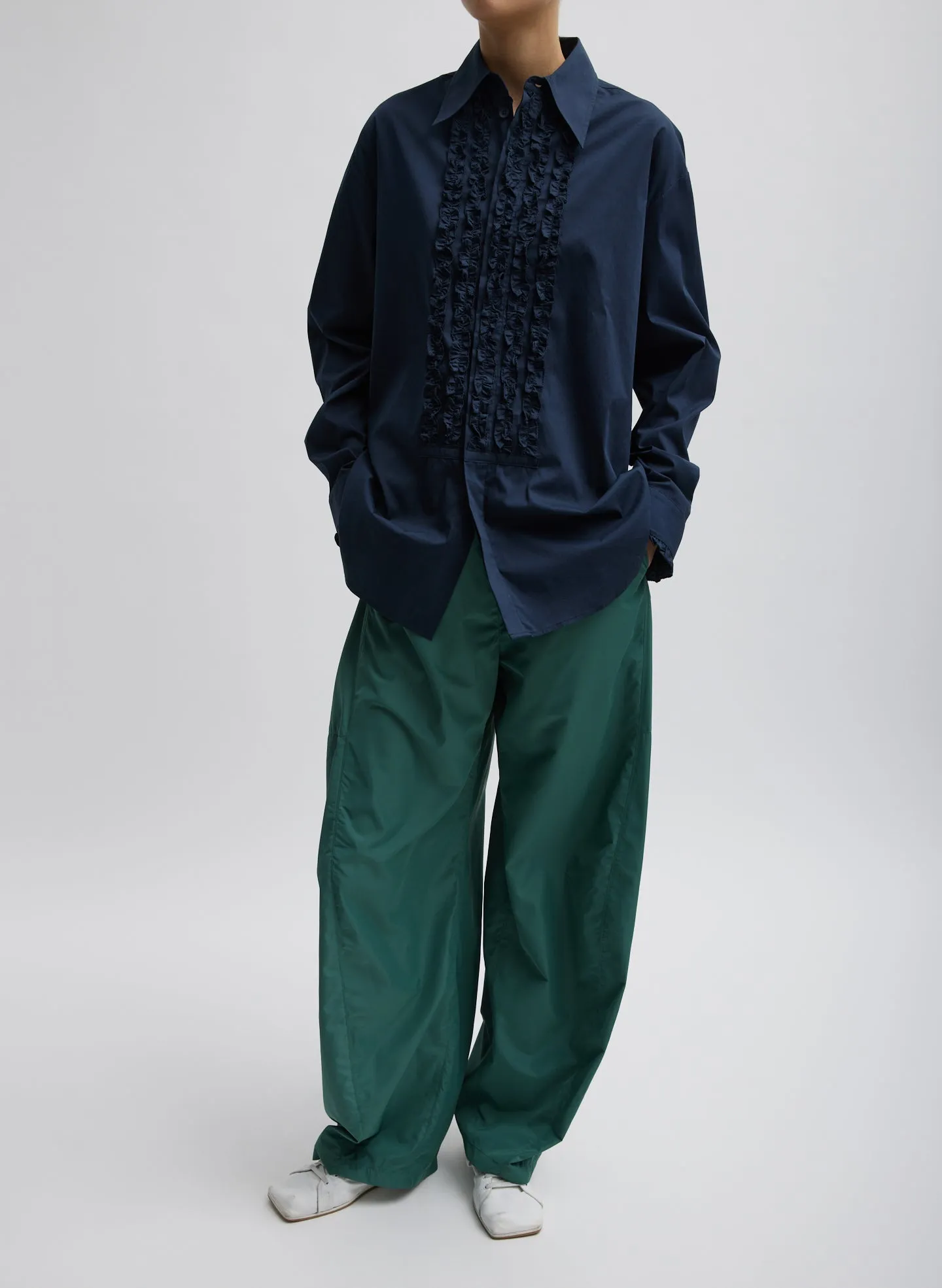 Italian Sporty Nylon Winslow Pant sold by Tibi product image thumbnail 5