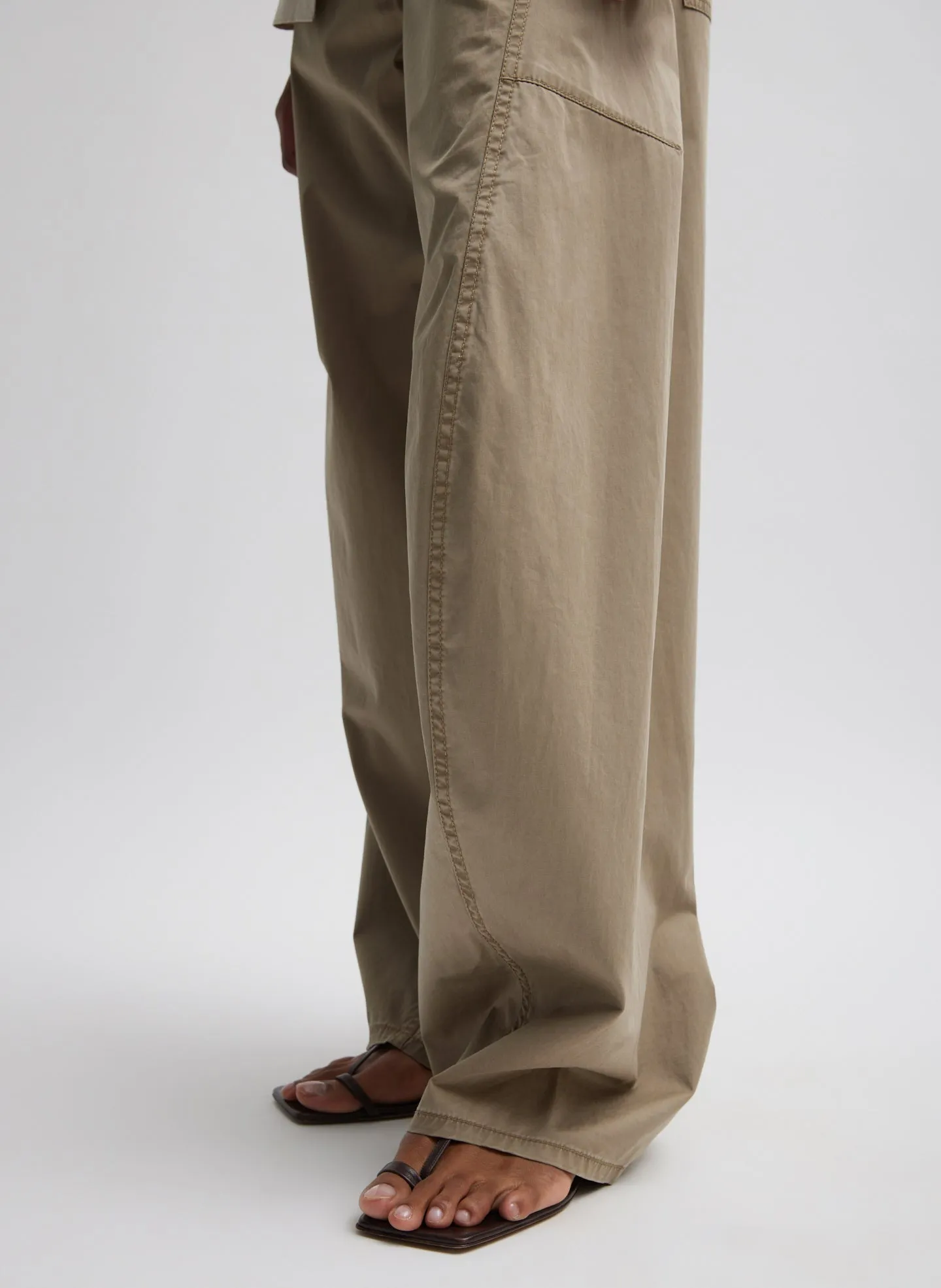 Garment Dyed Silky Cotton Sid Chino Pant sold by Tibi product image thumbnail 2