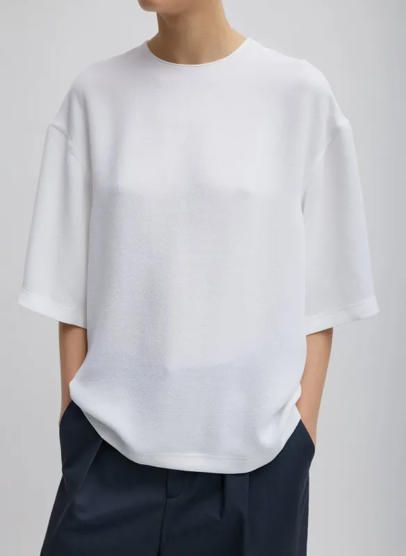 Pebble Sable Easy T-Shirt made by Tibi