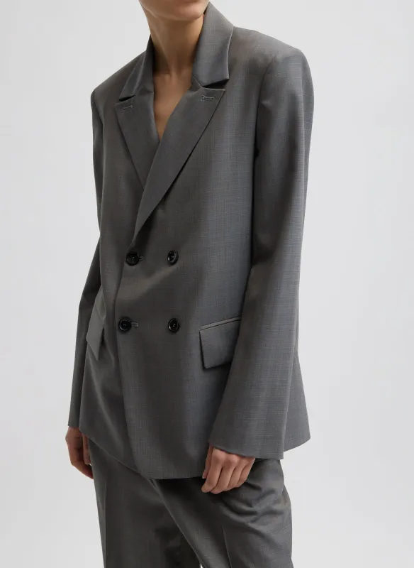 Grant Suiting Double Breasted Blazer sold by Tibi