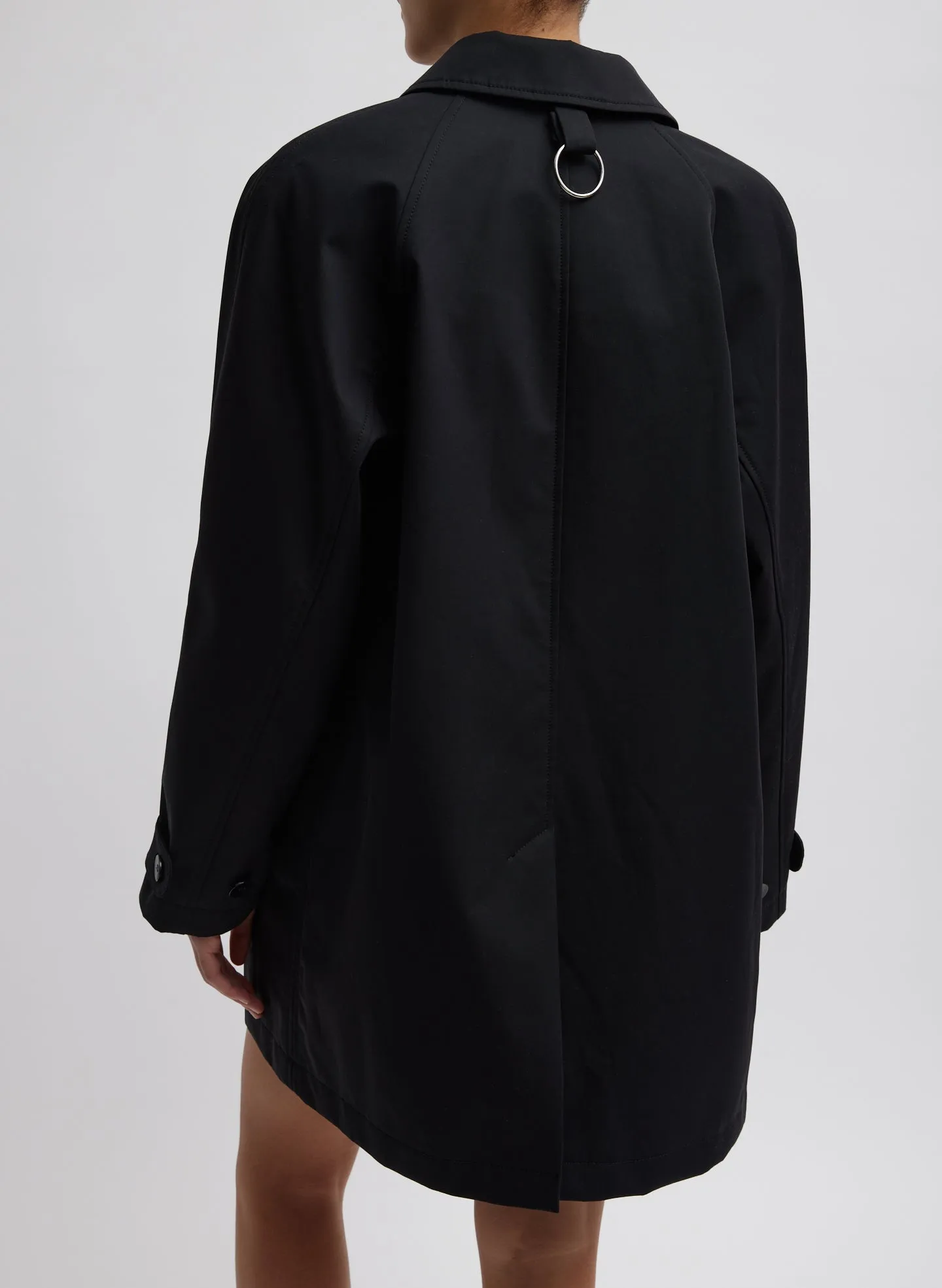 Bonded Luxe Twill Carcoat sold by Tibi product image thumbnail 5