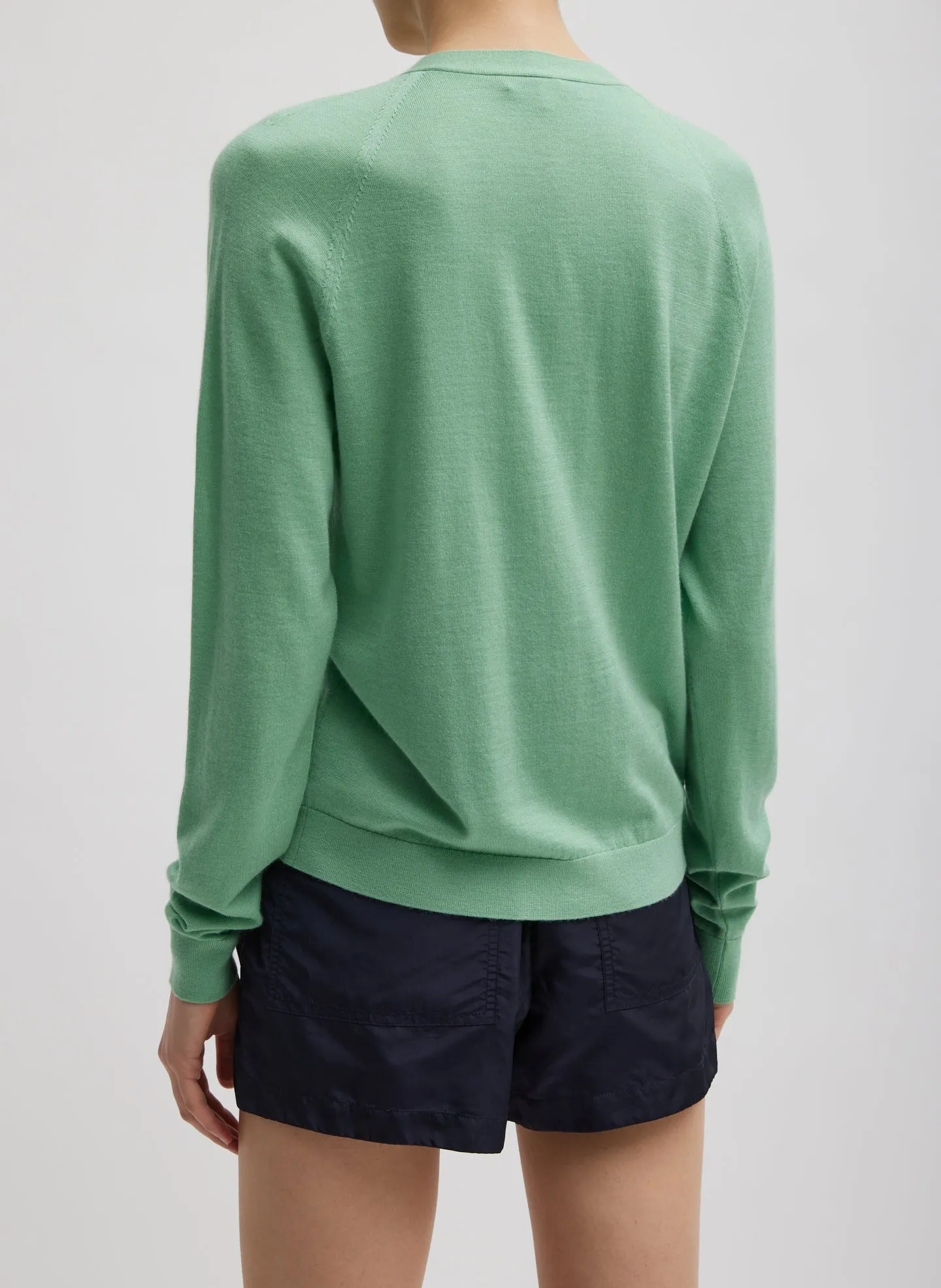 Cashmere Silk Blend Slim Cardigan sold by Tibi product image thumbnail 3