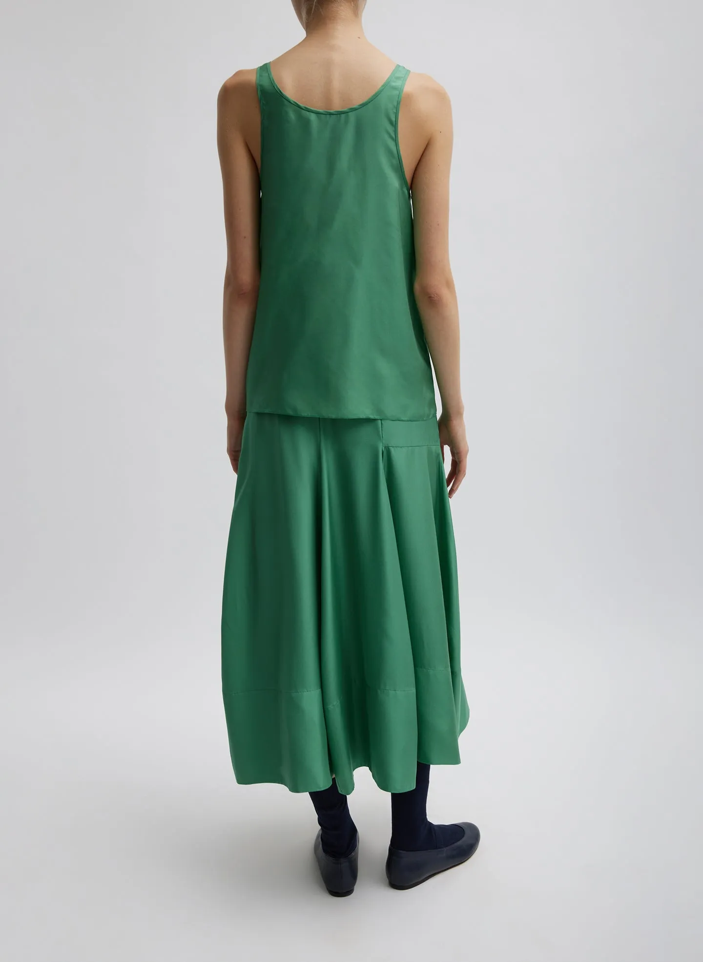 Silk Habutai Tank Top sold by Tibi product image thumbnail 3
