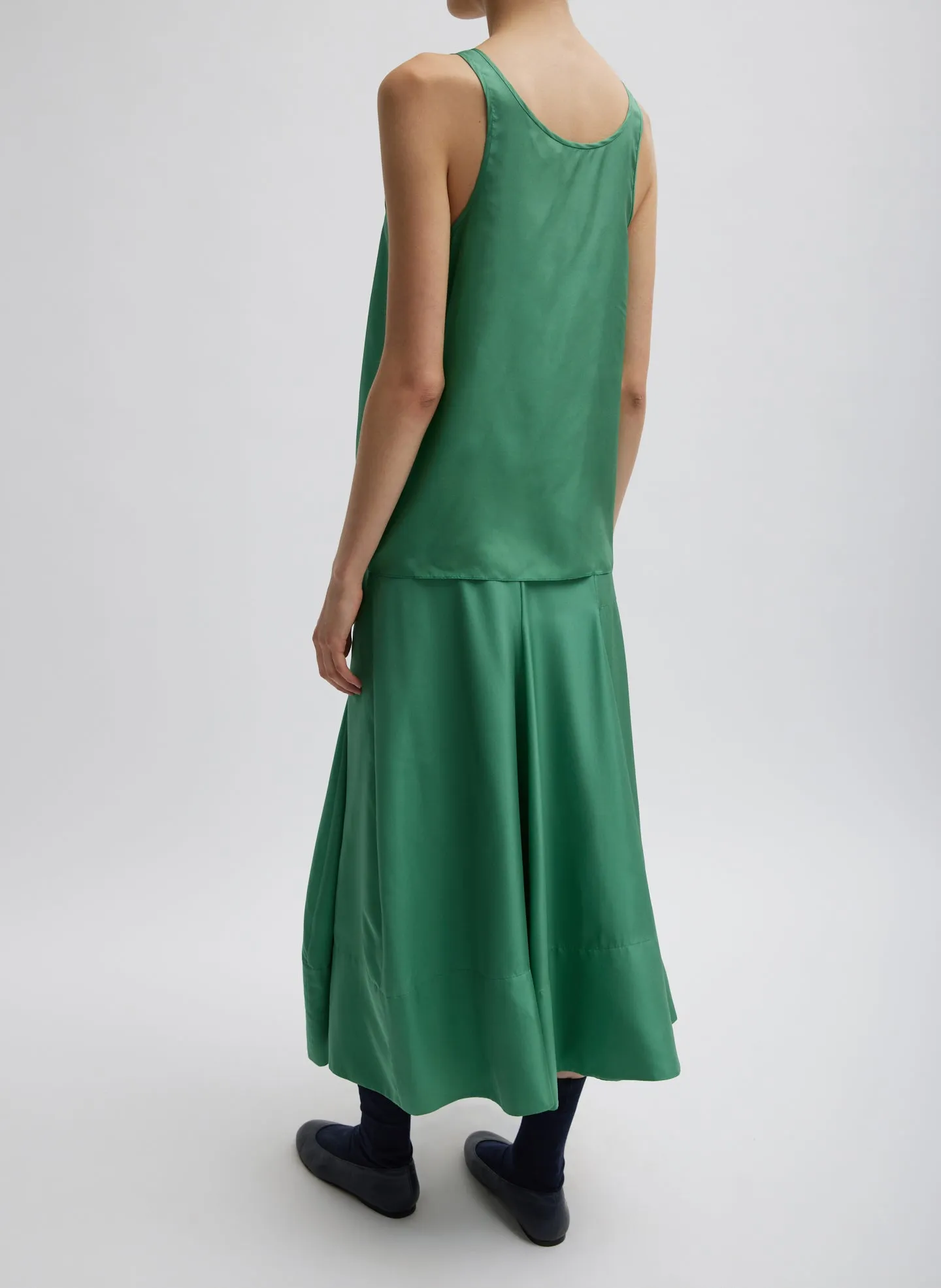 Silk Habutai Tank Top sold by Tibi product image thumbnail 4