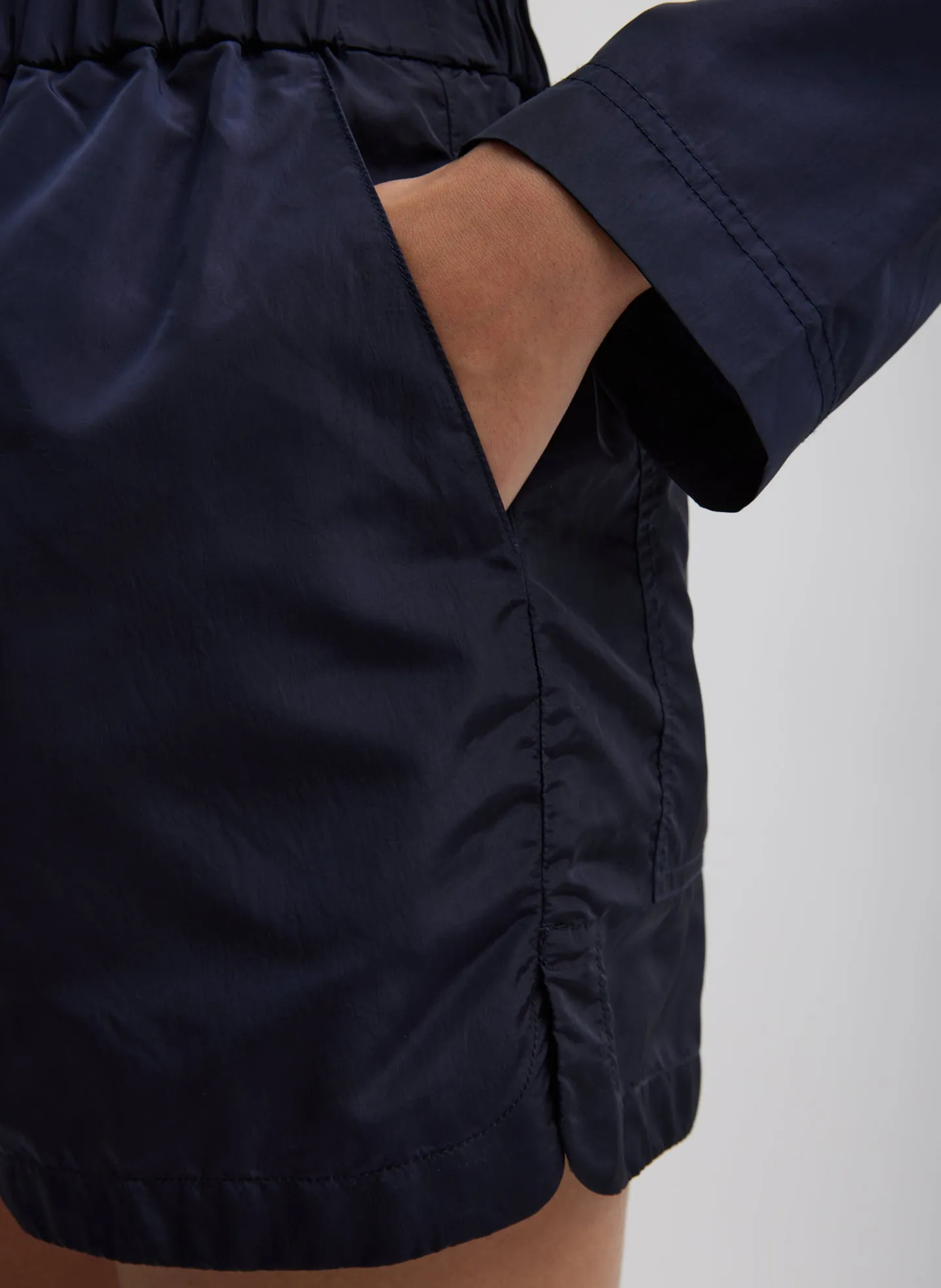 Silk Nylon Pull On Shorts sold by Tibi product image thumbnail 5