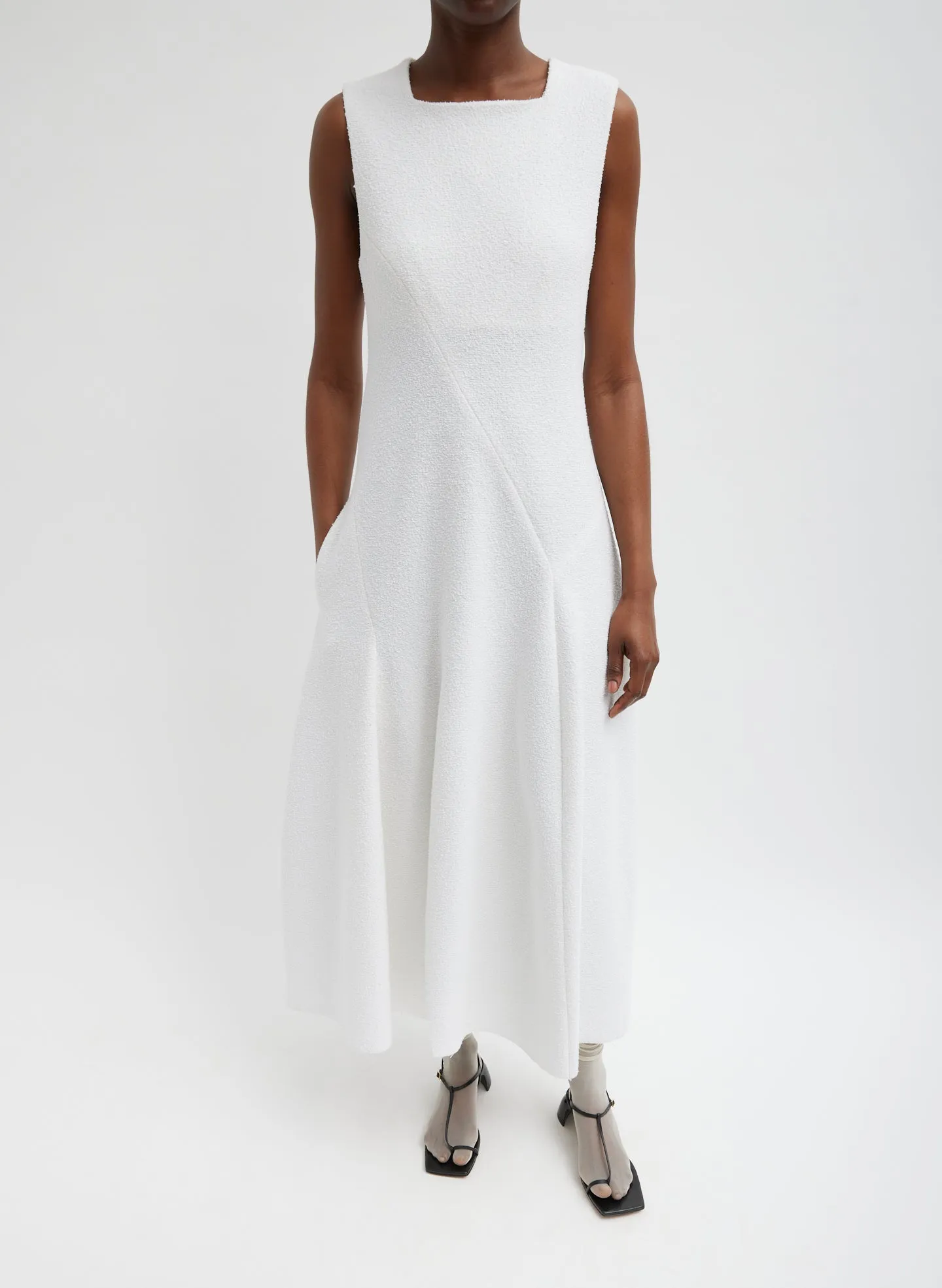Boucle Knit Sculpted Dress sold by Tibi