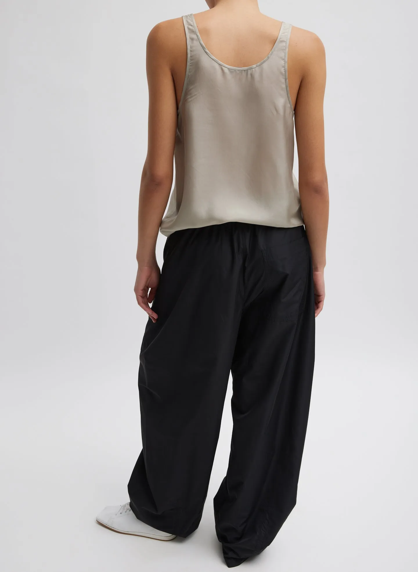 Silk Habutai Tank Top sold by Tibi product image thumbnail 4