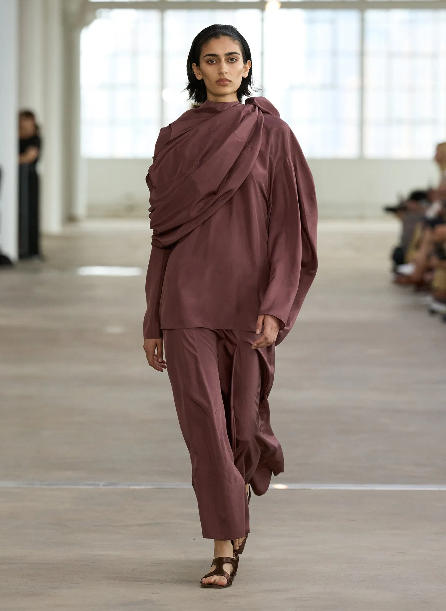 Silk Habutai Circular Top sold by Tibi product image thumbnail 2