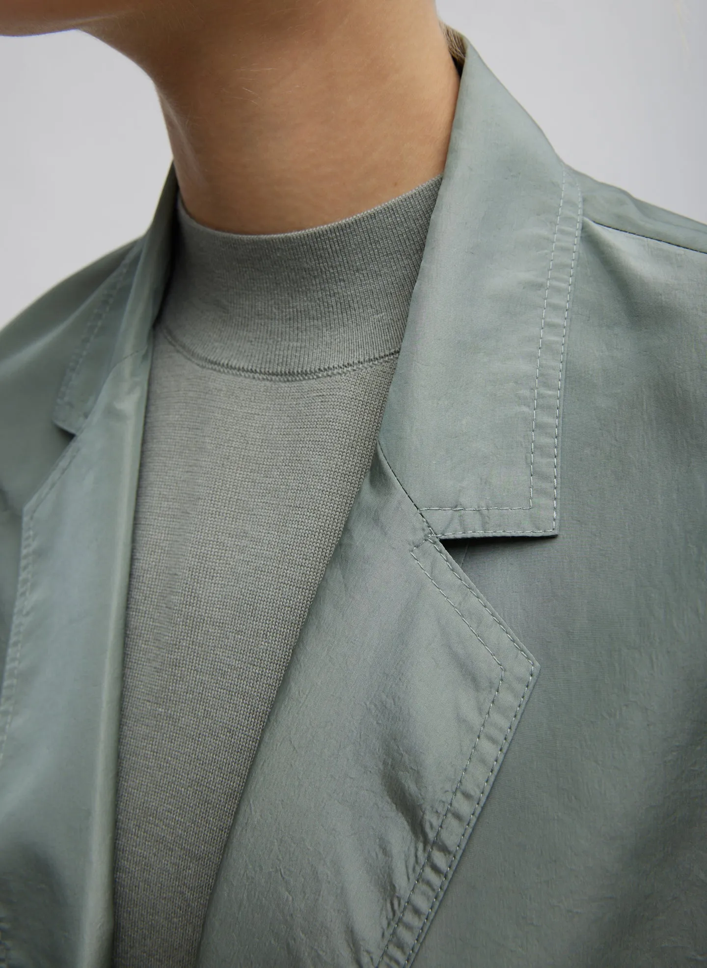 Silk Nylon Liam Blazer sold by Tibi product image thumbnail 4