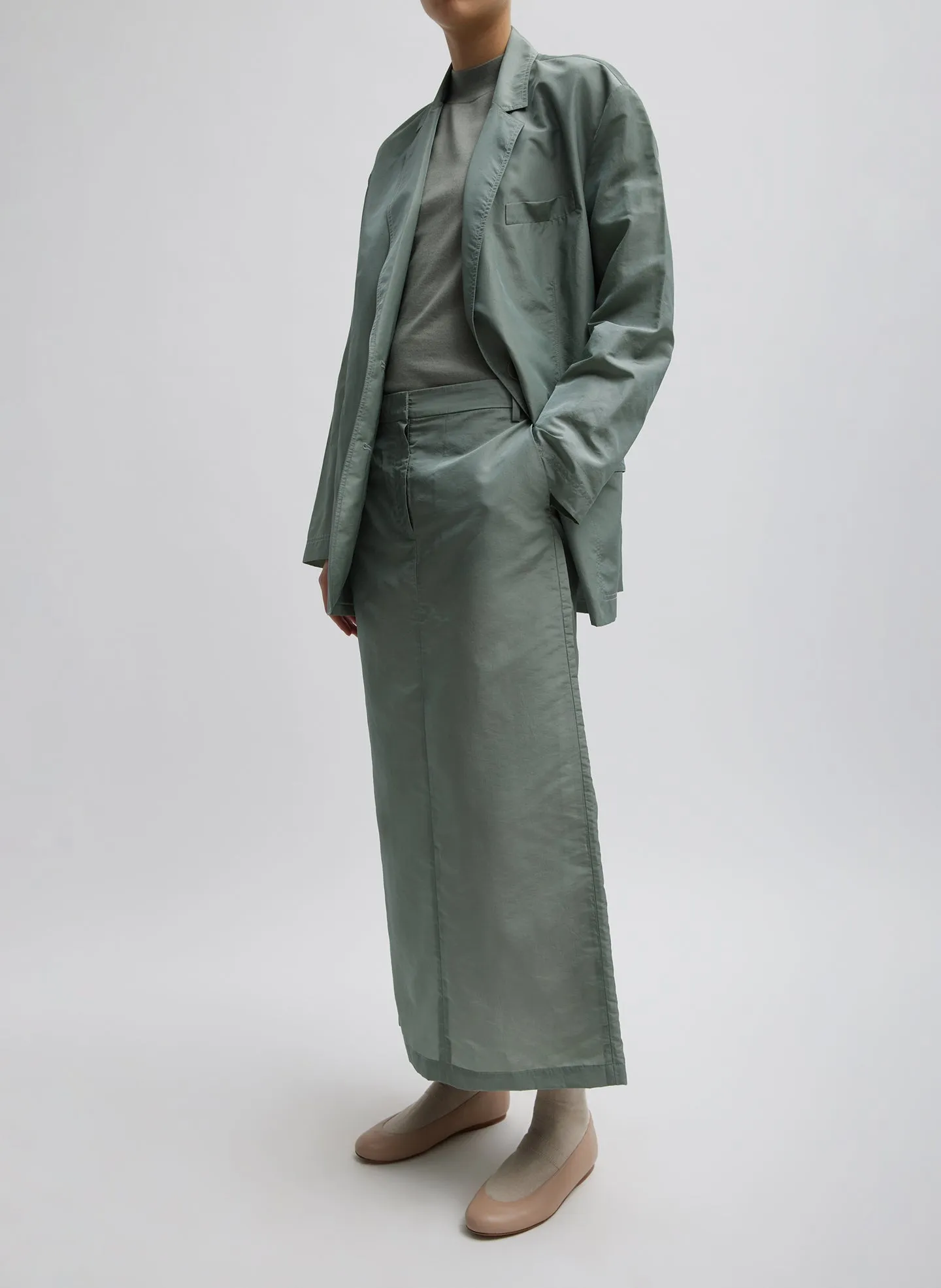 Silk Nylon Liam Blazer sold by Tibi product image thumbnail 5