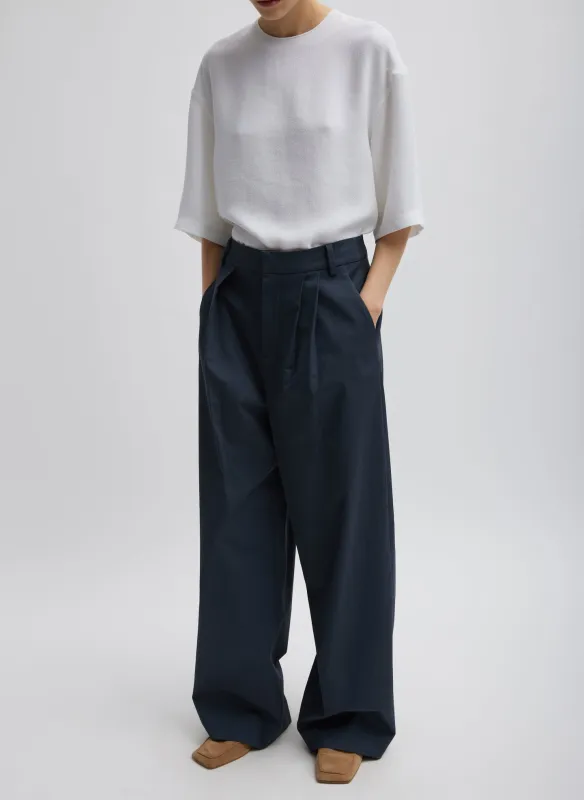 Oliver Cotton Stretch Tricotine Stella Pant made by Tibi