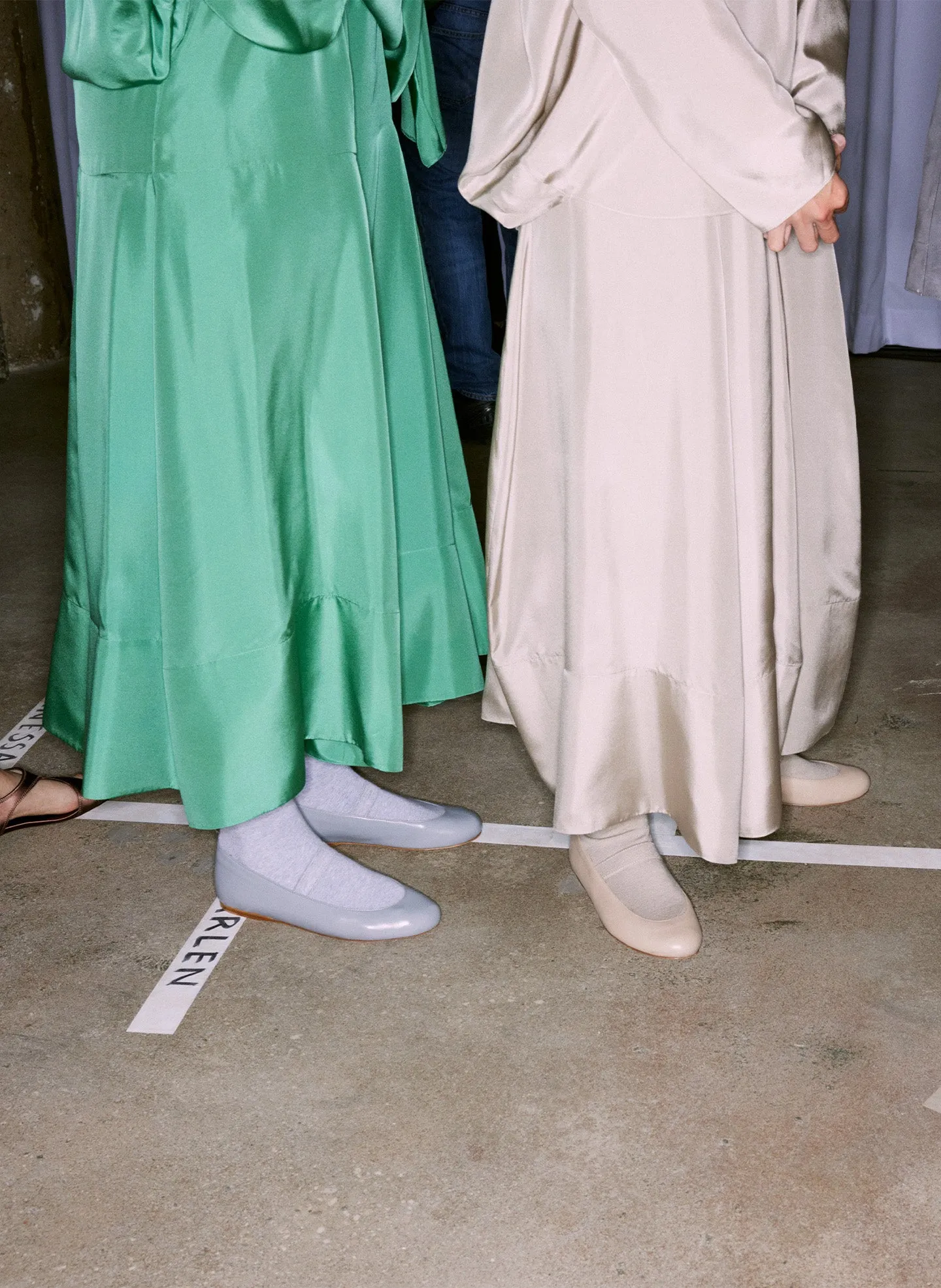 Silk Habutai Circular Seamed Skirt sold by Tibi product image thumbnail 3