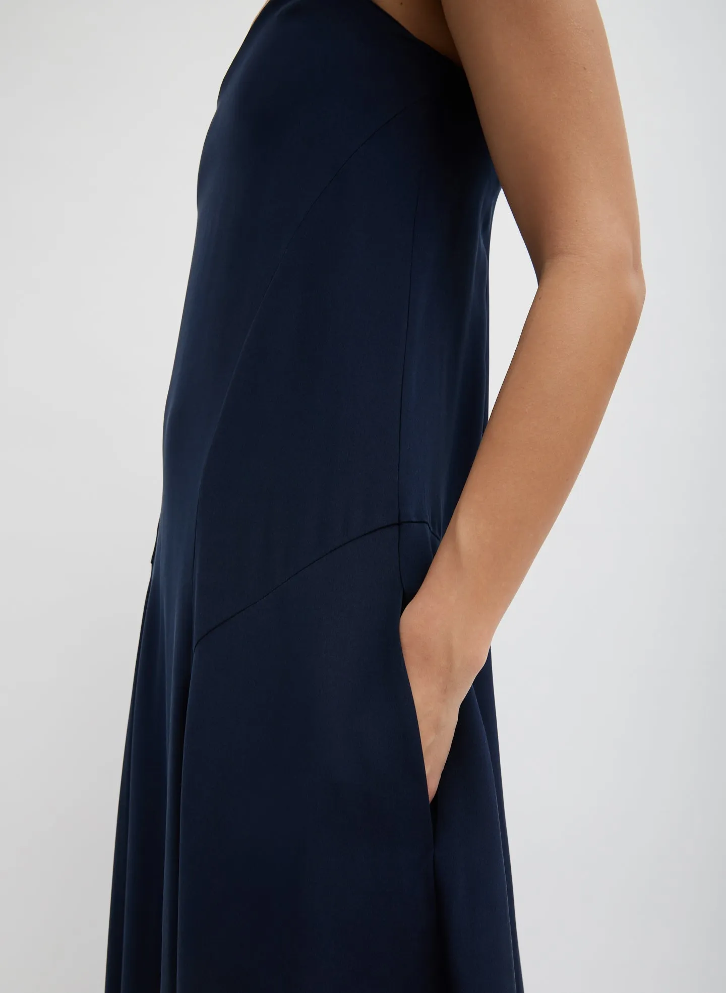 4-Ply Silk Strapless Sculpted Dress sold by Tibi product image thumbnail 4