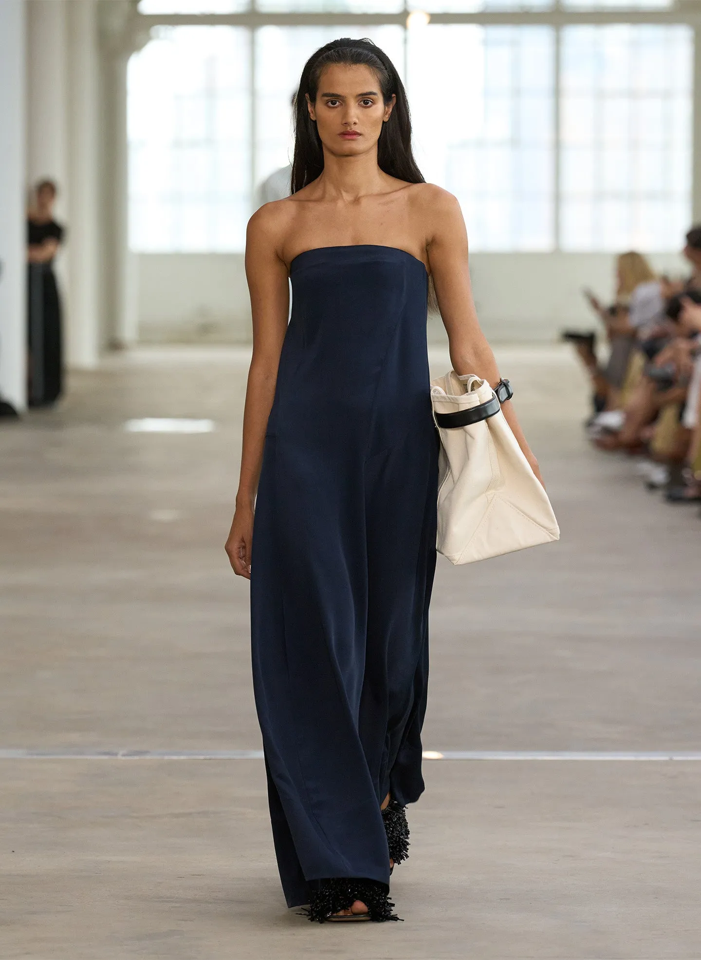 4-Ply Silk Strapless Sculpted Dress sold by Tibi product image thumbnail 2