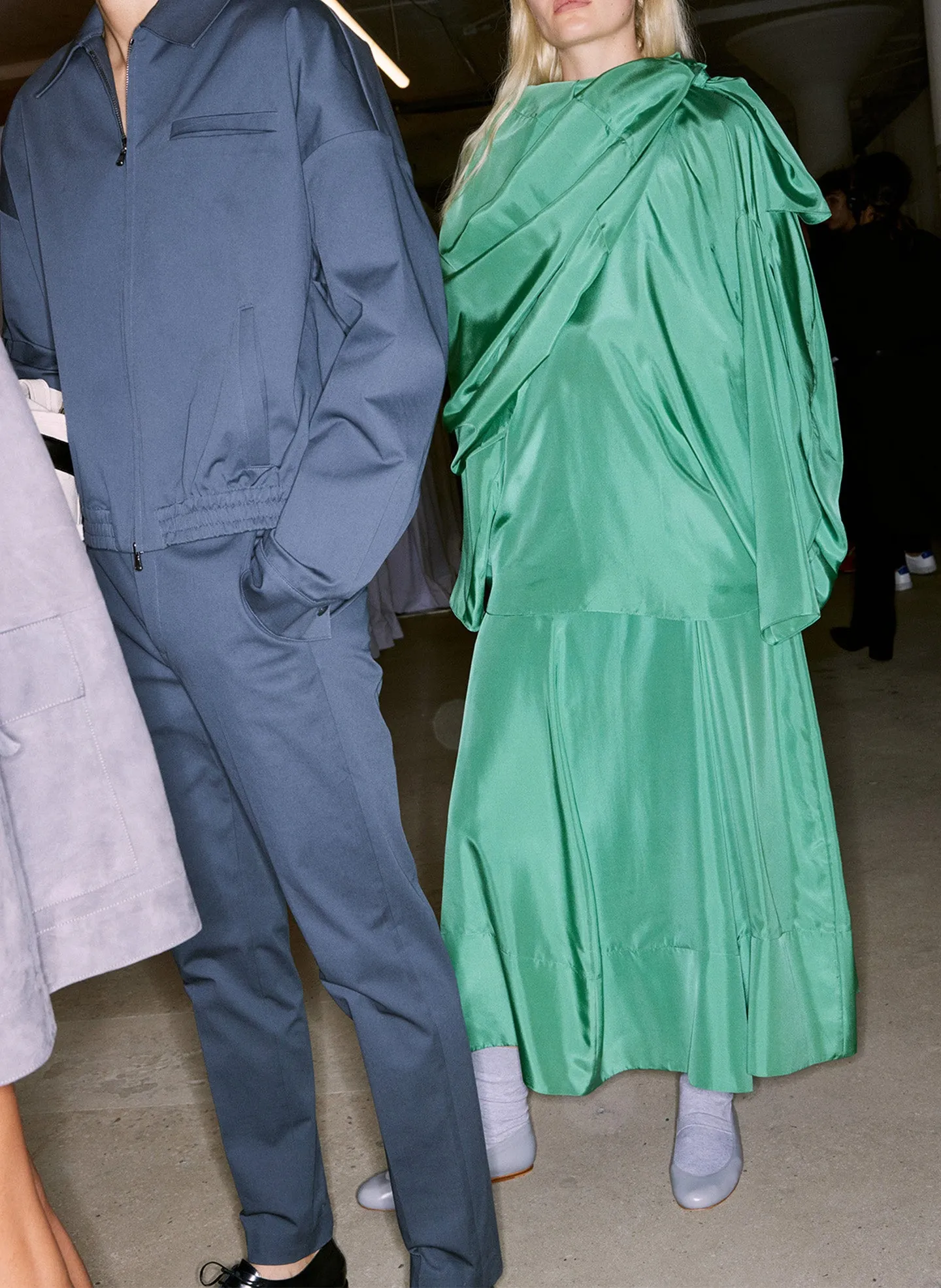 Silk Habutai Circular Top sold by Tibi product image thumbnail 3