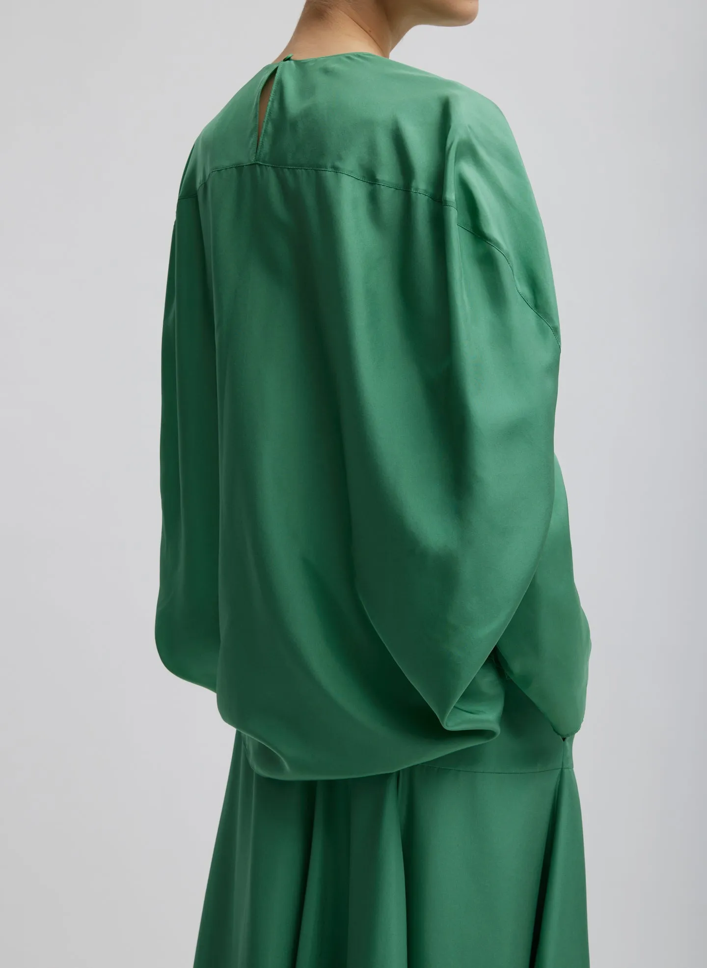 Silk Habutai Circular Top sold by Tibi product image thumbnail 5