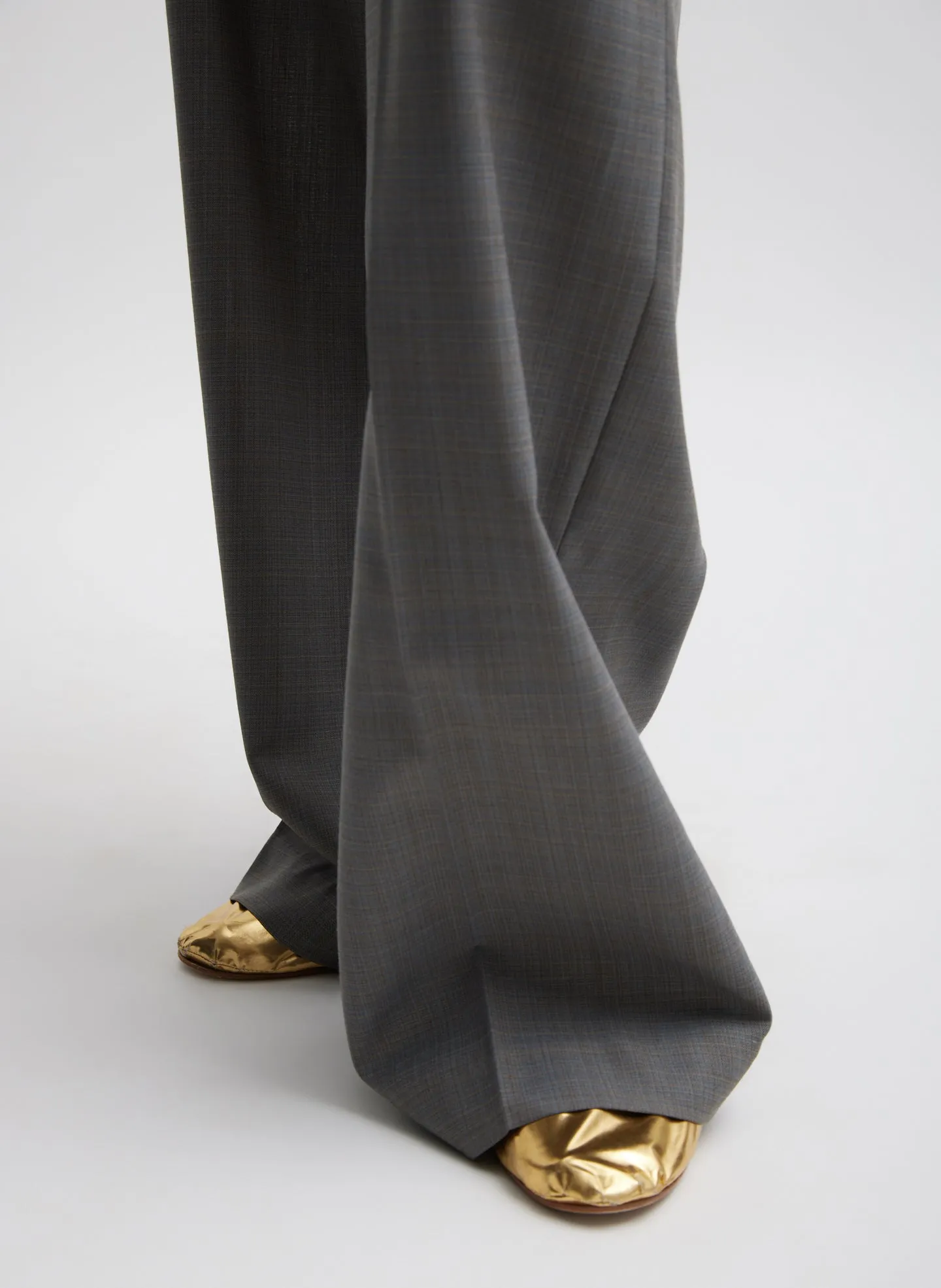 Grant Suiting Fold Over Trouser sold by Tibi product image thumbnail 2