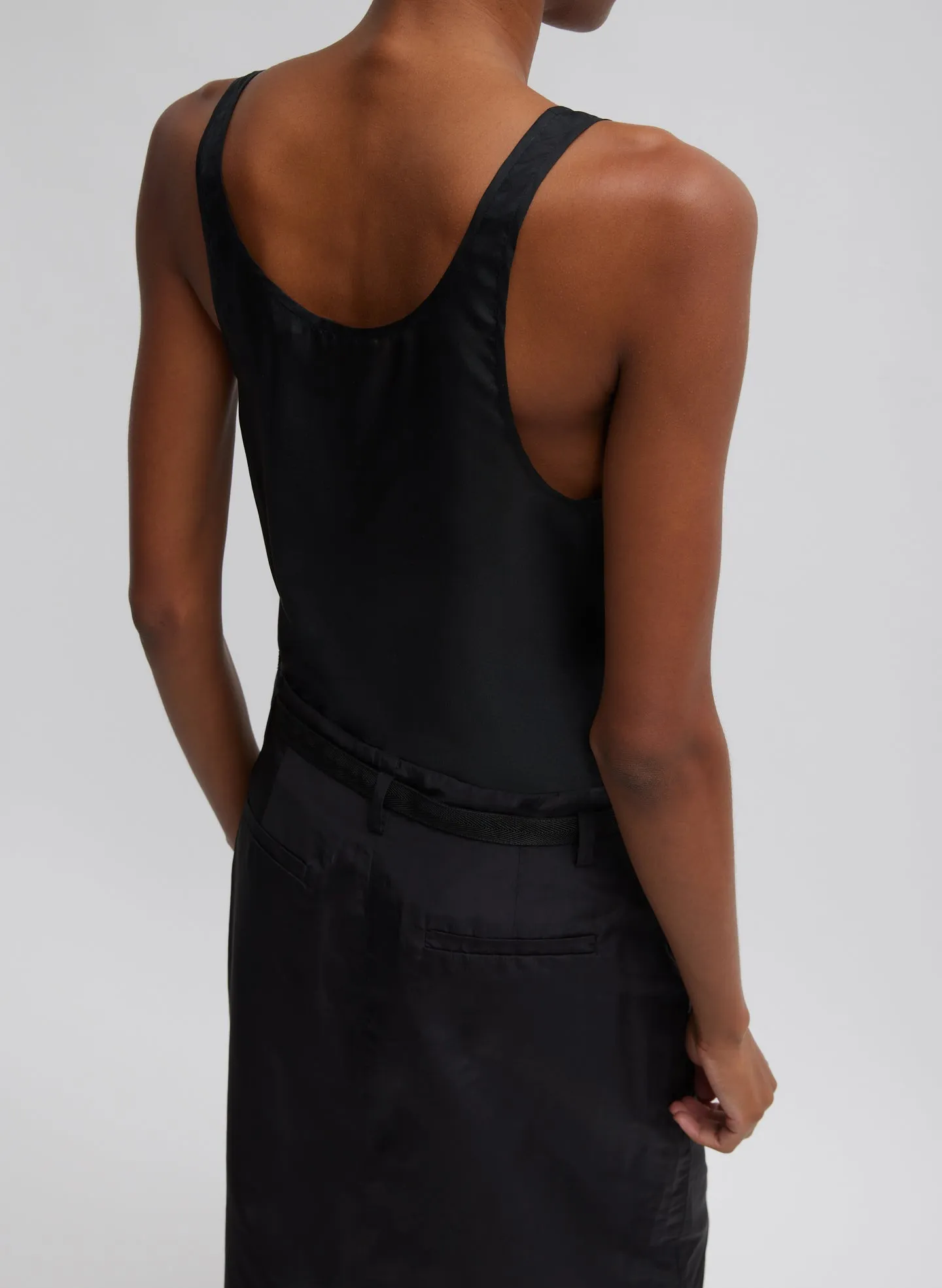 Silk Habutai Tank Top sold by Tibi product image thumbnail 3