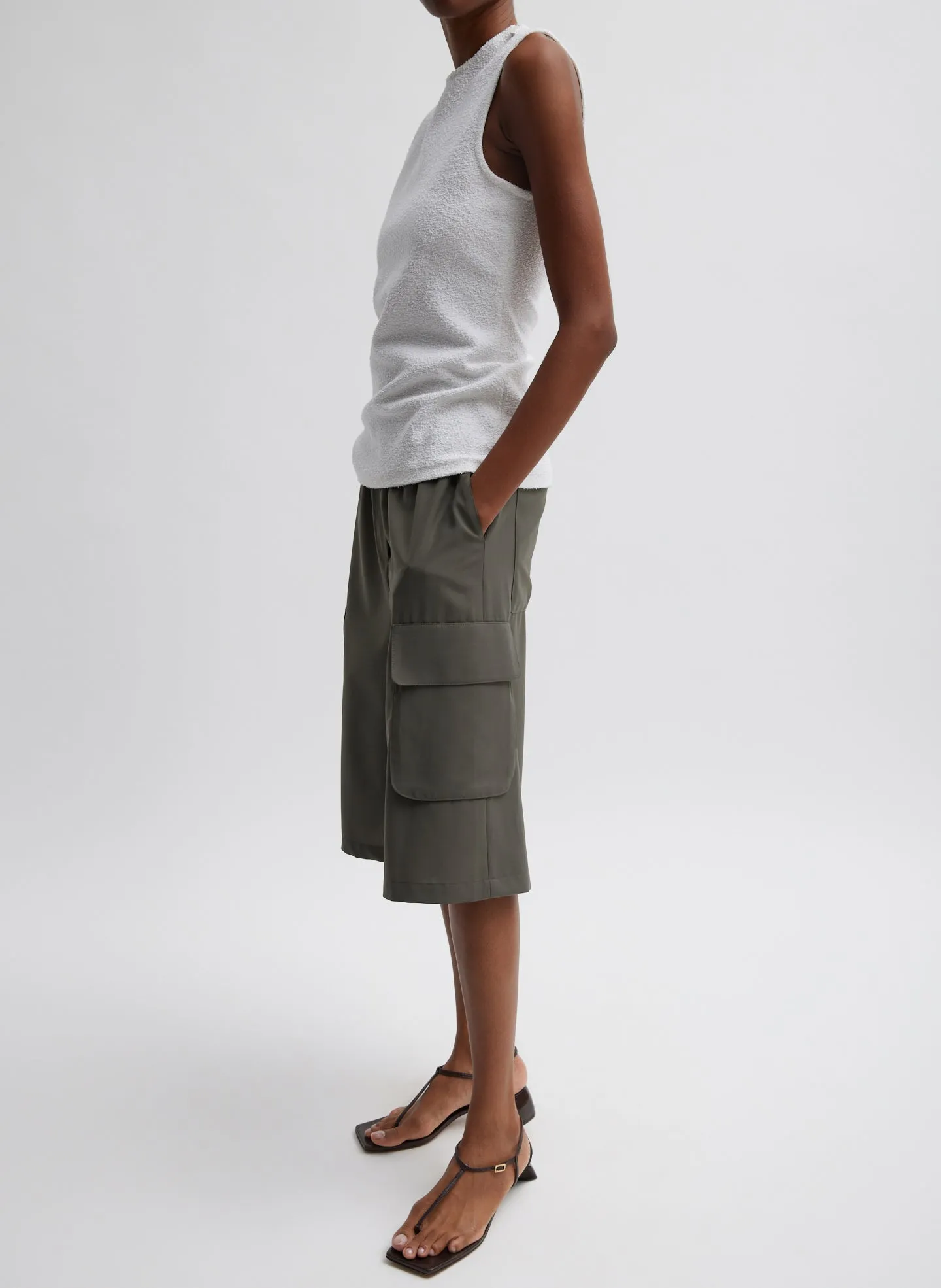 Boucle Knit Sleeveless Top sold by Tibi product image thumbnail 4