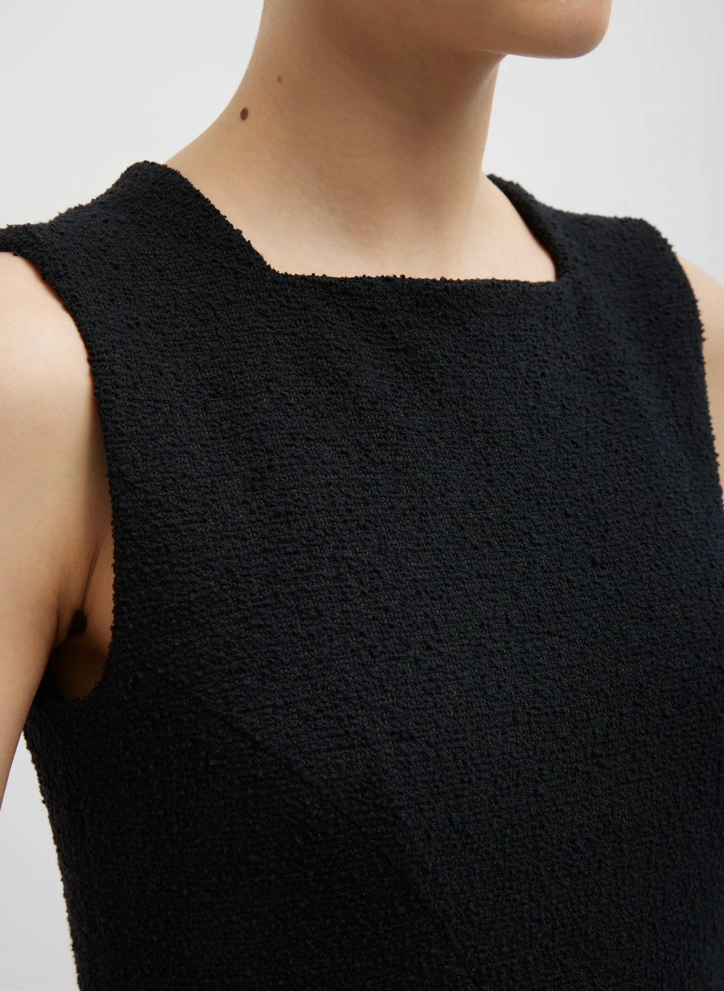 Boucle Knit Sculpted Dress sold by Tibi product image thumbnail 3