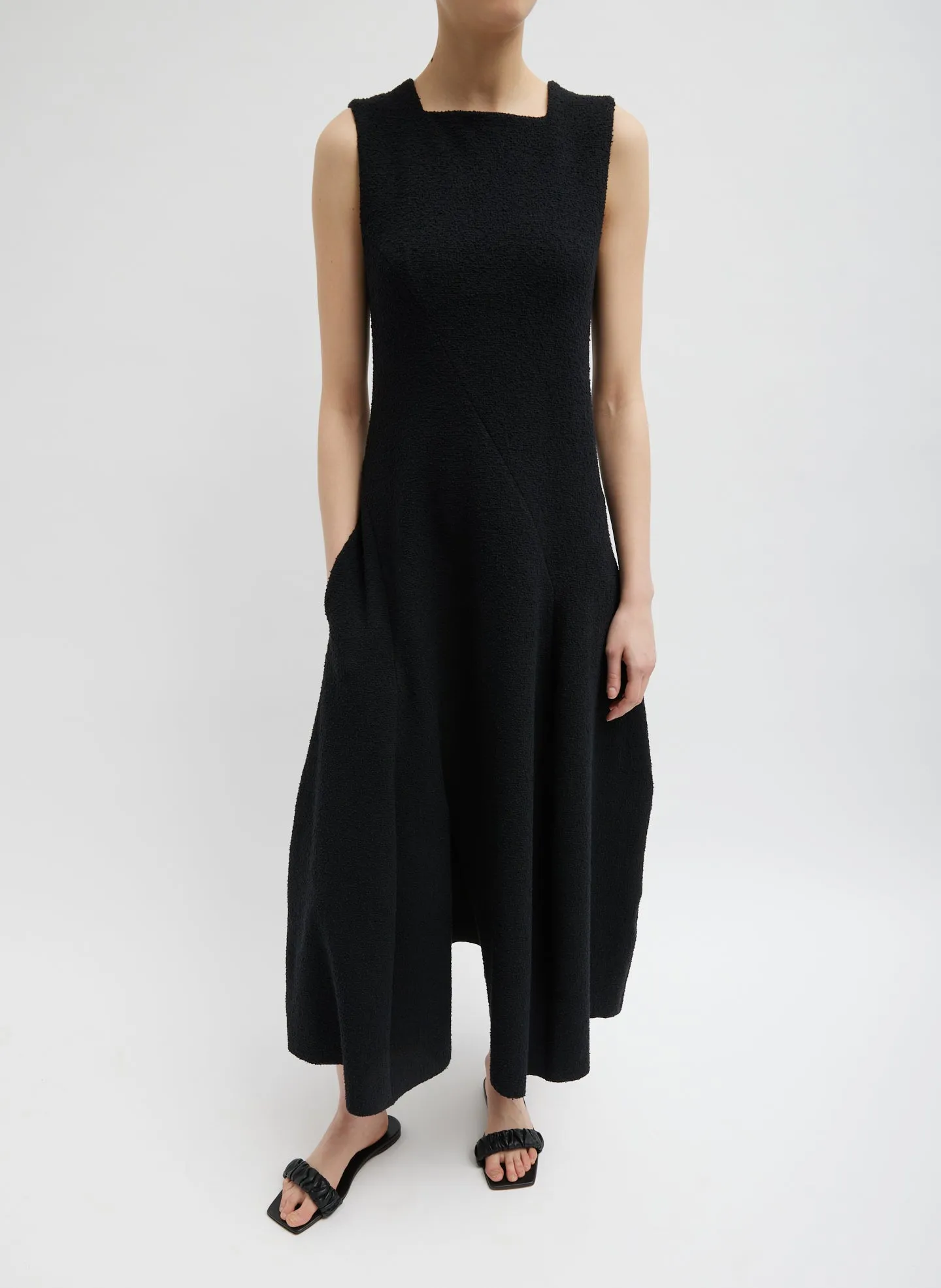 Boucle Knit Sculpted Dress sold by Tibi product image thumbnail 5
