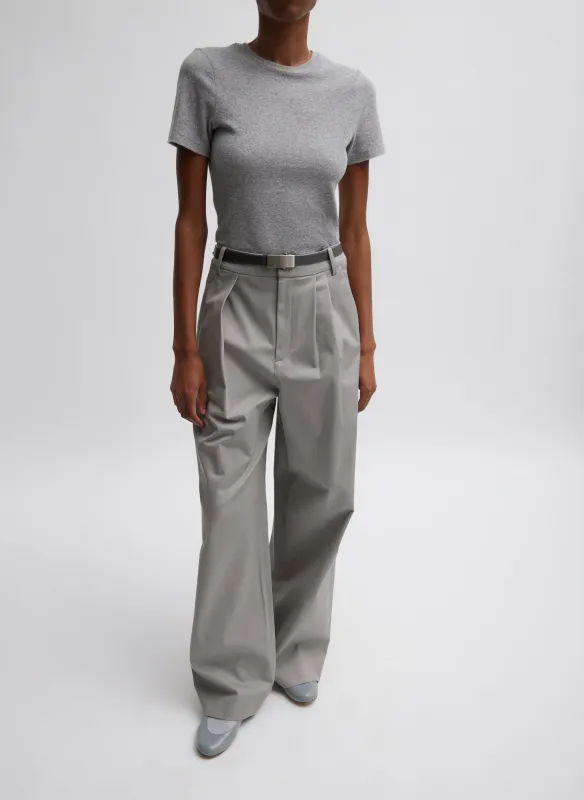 Oliver Cotton Stretch Tricotine Stella Pant made by Tibi
