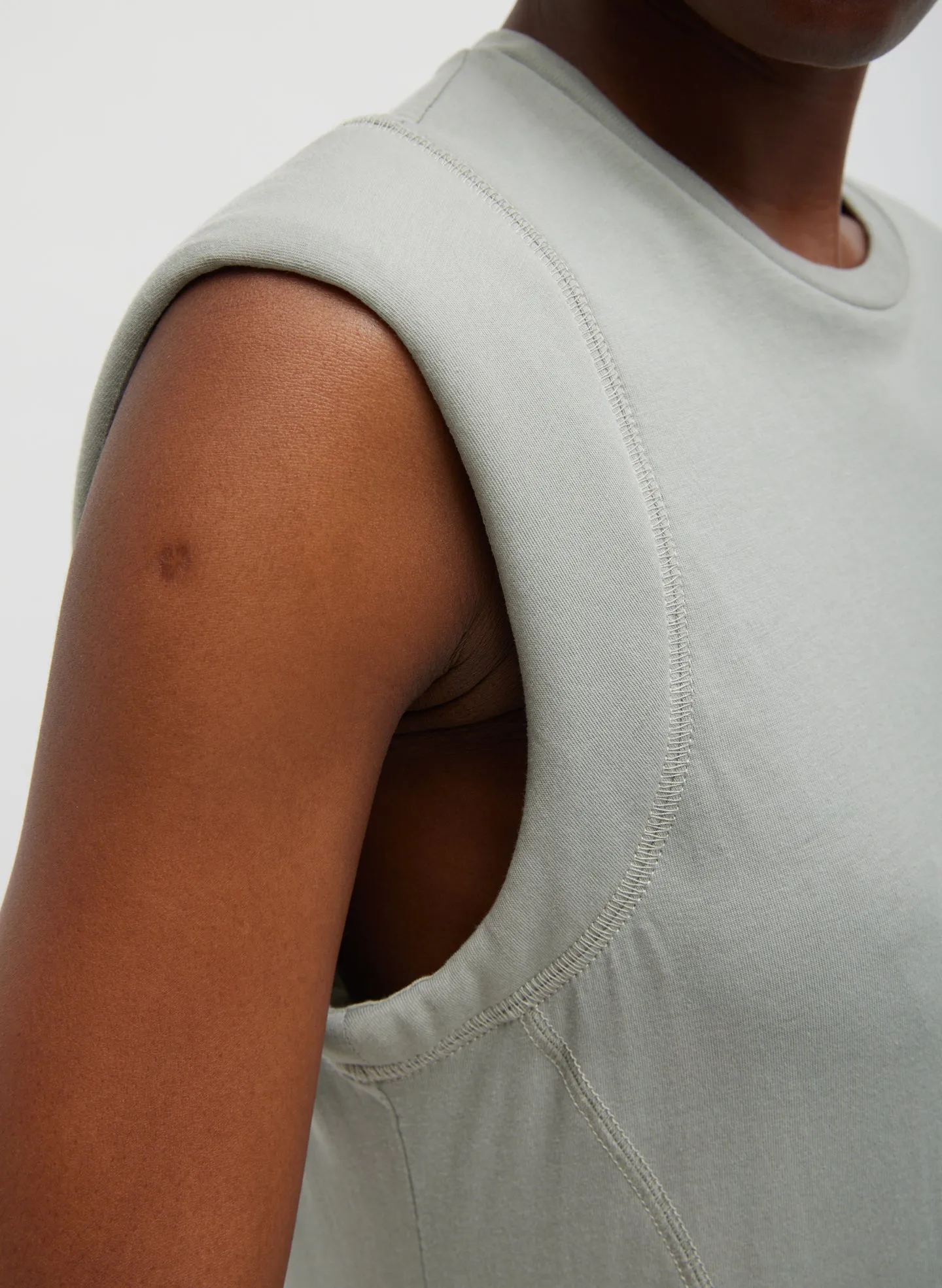 T-Shirt Sleeveless Dress sold by Tibi product image thumbnail 2