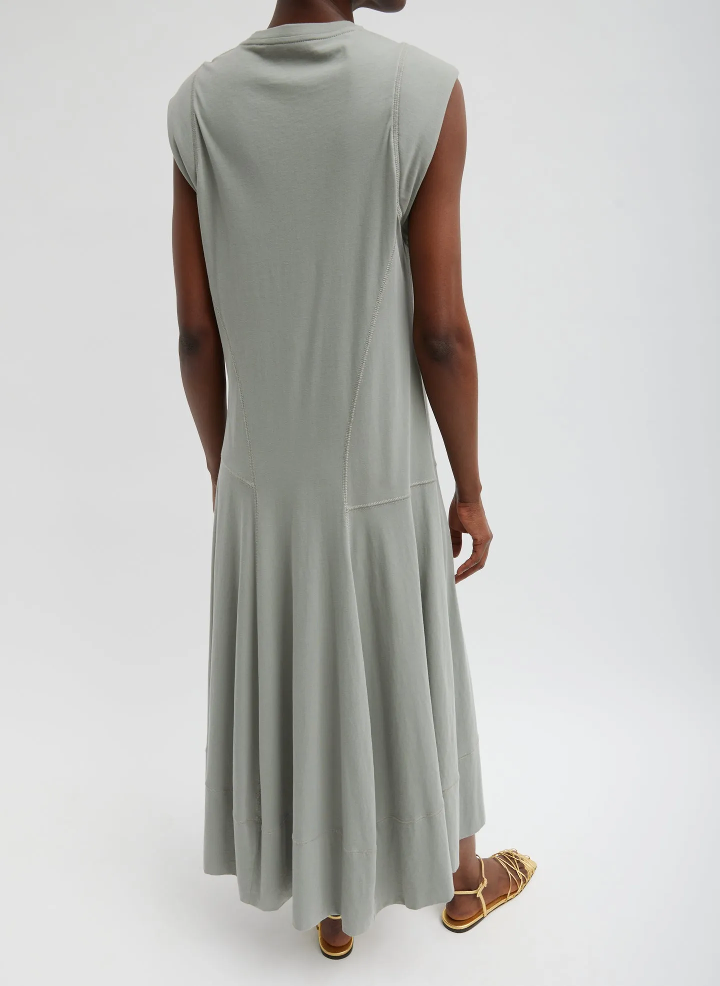 T-Shirt Sleeveless Dress sold by Tibi product image thumbnail 4