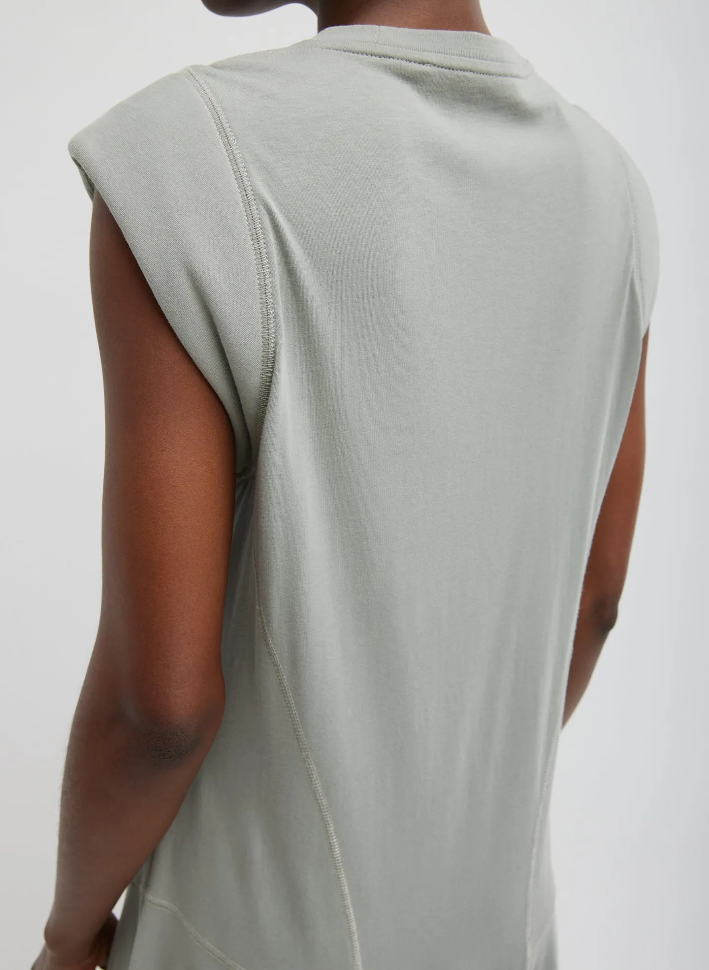 T-Shirt Sleeveless Dress sold by Tibi product image thumbnail 3