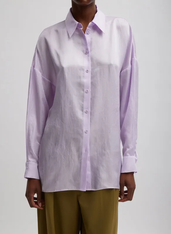 Spring Acetate Shirt With Cocoon Back sold by Tibi