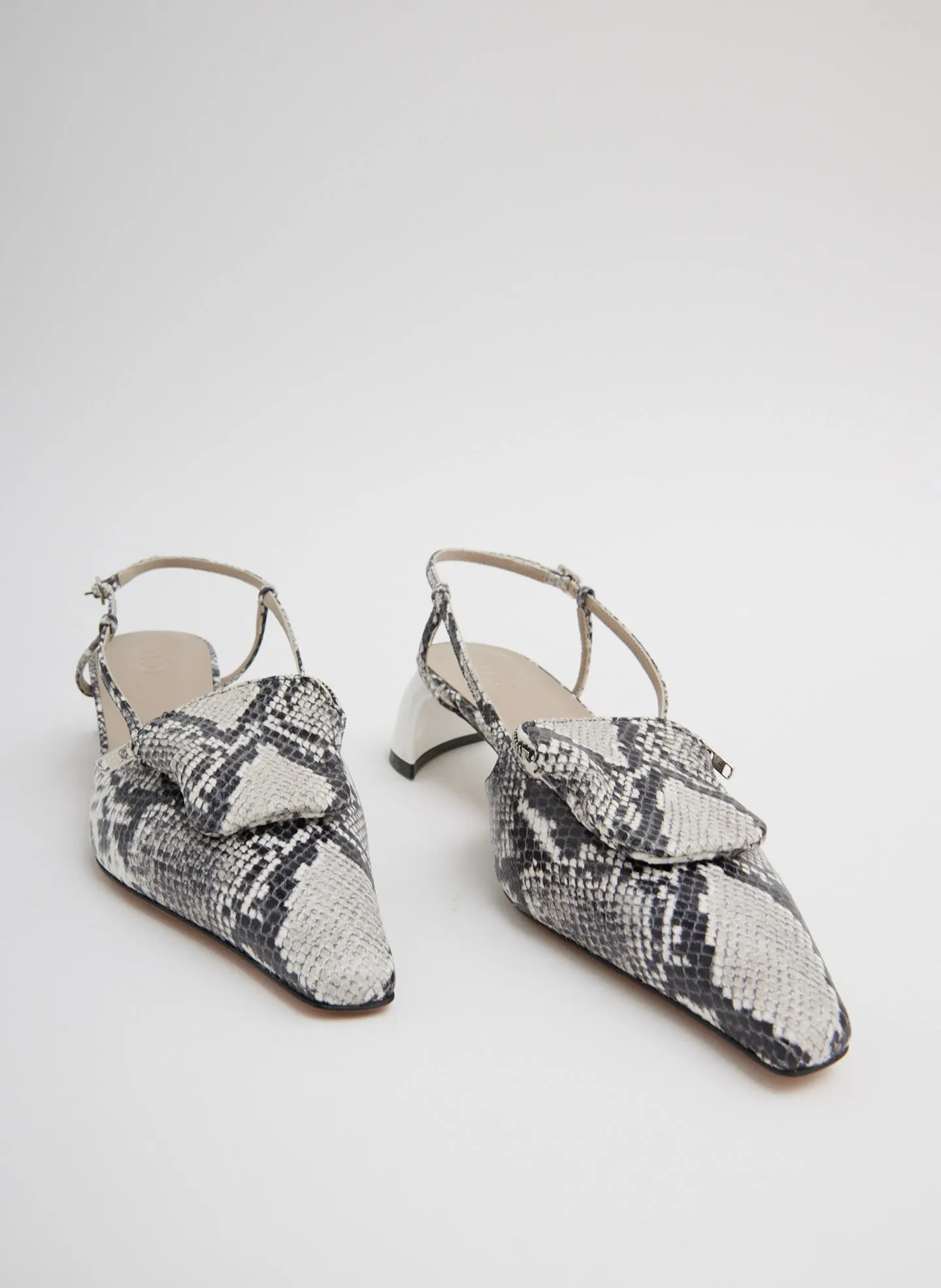 Victor Embossed Snake Slingback sold by Tibi product image thumbnail 5