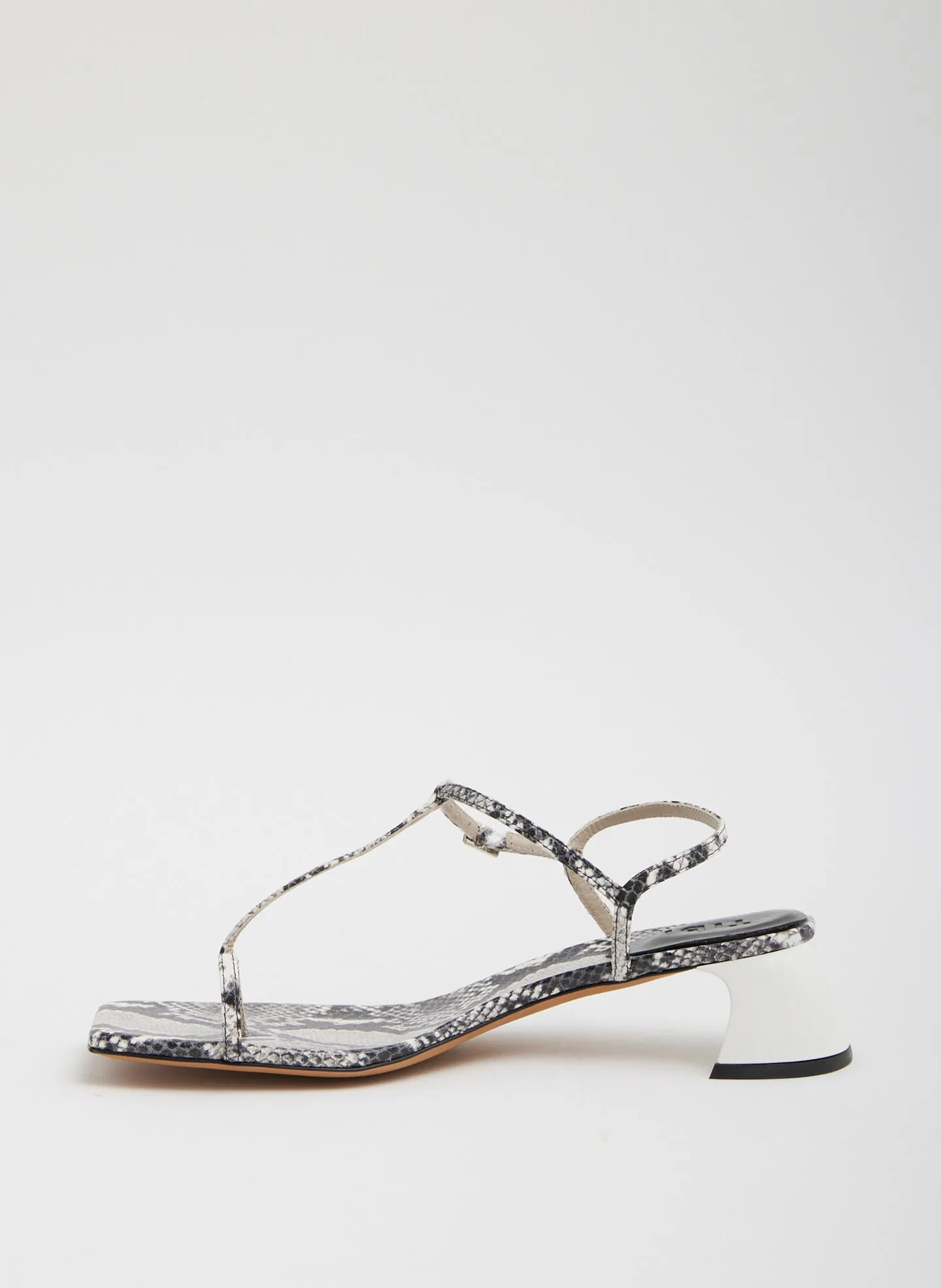 Georgia Embossed Snake Sandal sold by Tibi product image thumbnail 2
