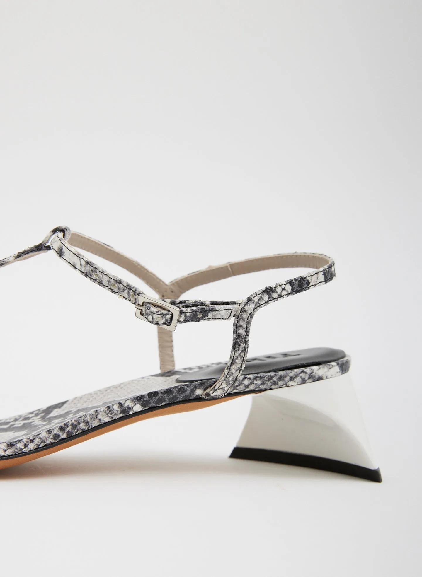 Georgia Embossed Snake Sandal sold by Tibi product image thumbnail 5