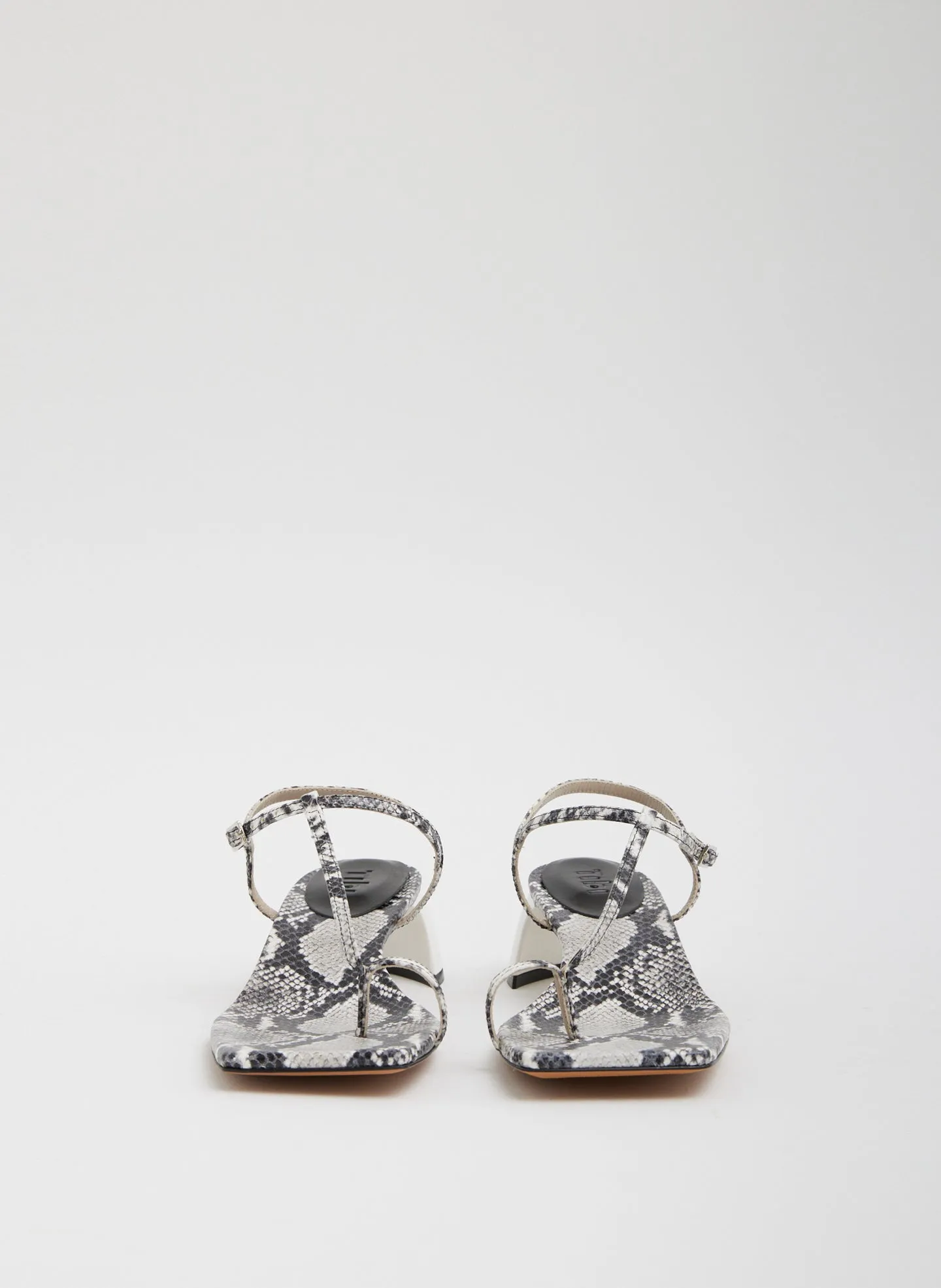 Georgia Embossed Snake Sandal sold by Tibi product image thumbnail 3