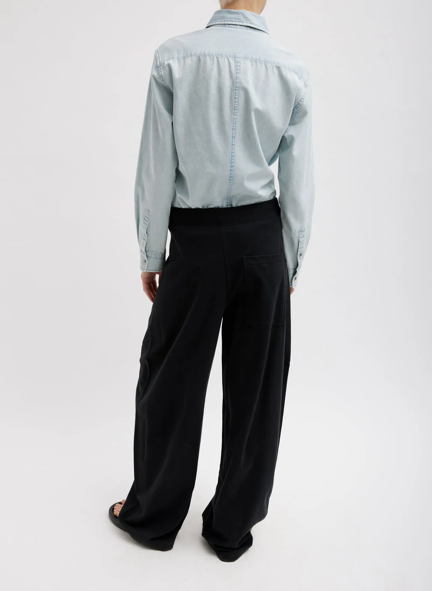 Summer Sweatshirting Winslow Pant sold by Tibi product image thumbnail 4