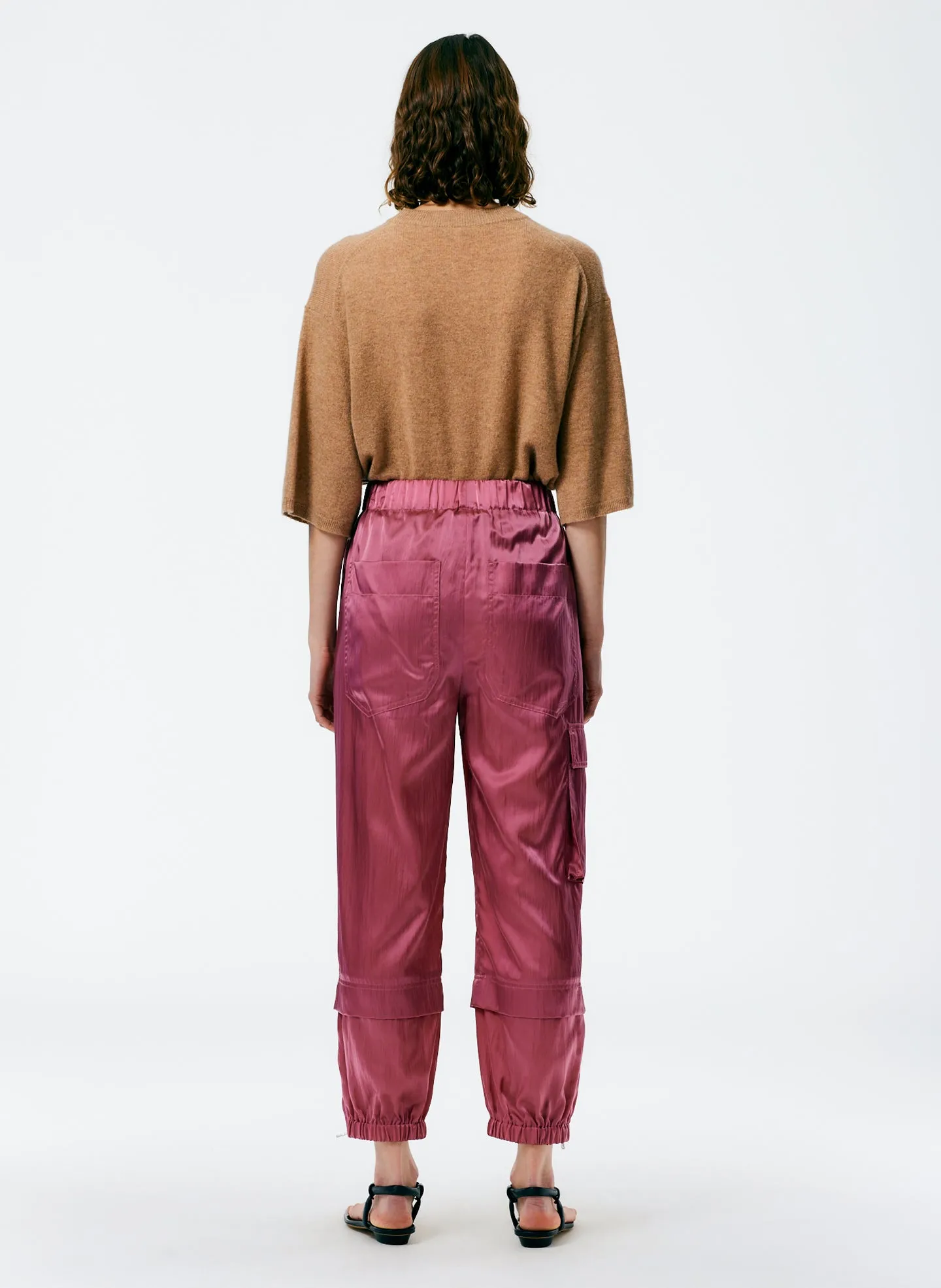 Shiny Nylon Wilt Pull On Jogger - Regular sold by Tibi product image thumbnail 3