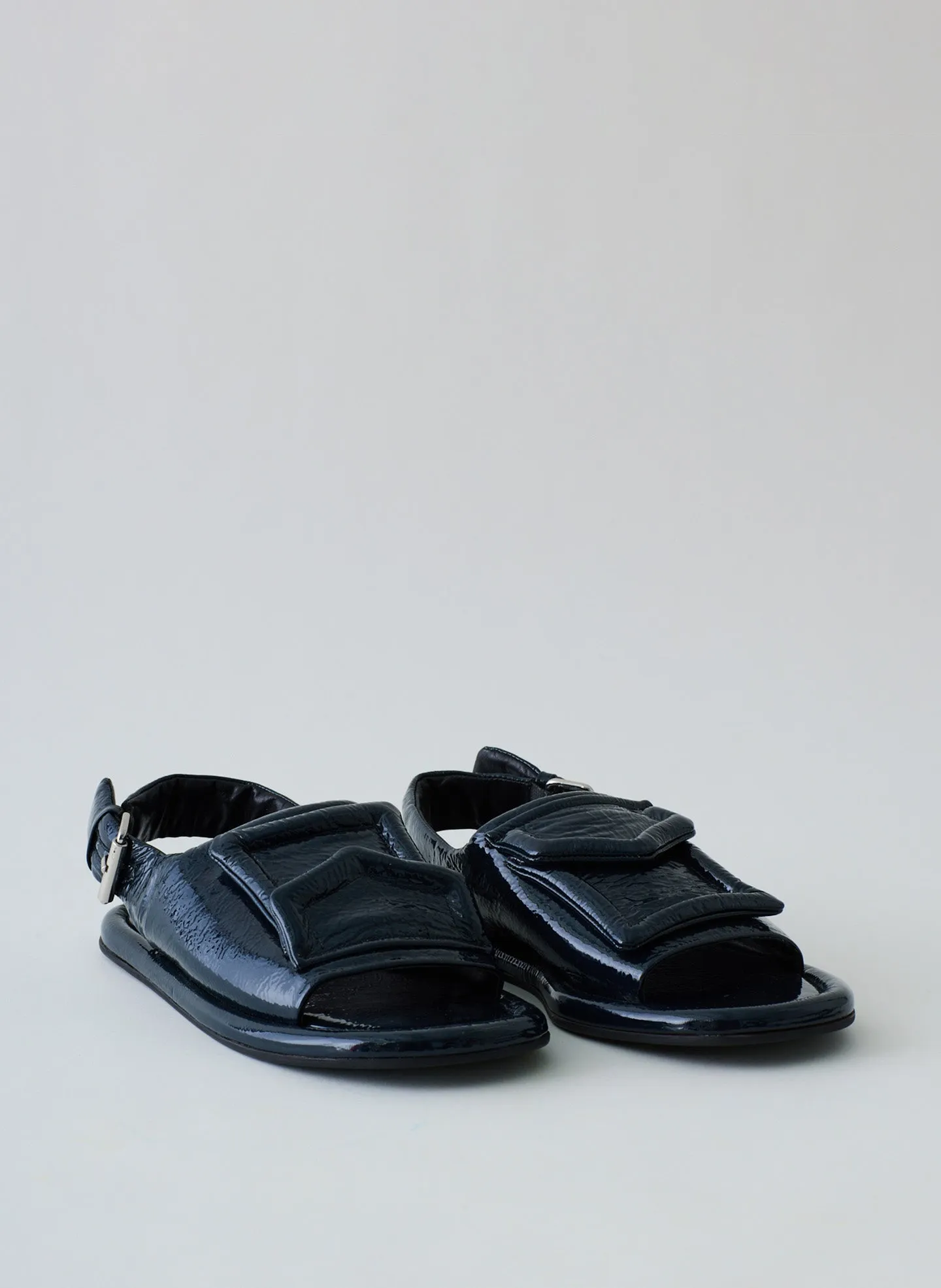 Slingback Beryen Naplack Sandal sold by Tibi product image thumbnail 3