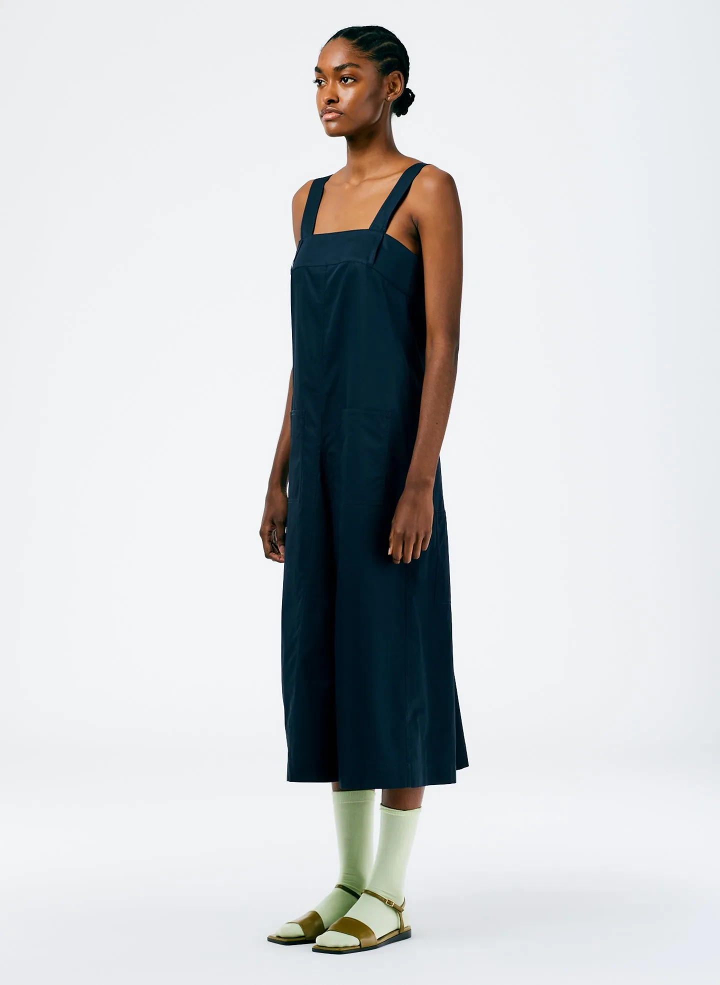 Eco Poplin Overall Midi Dress sold by Tibi product image thumbnail 2