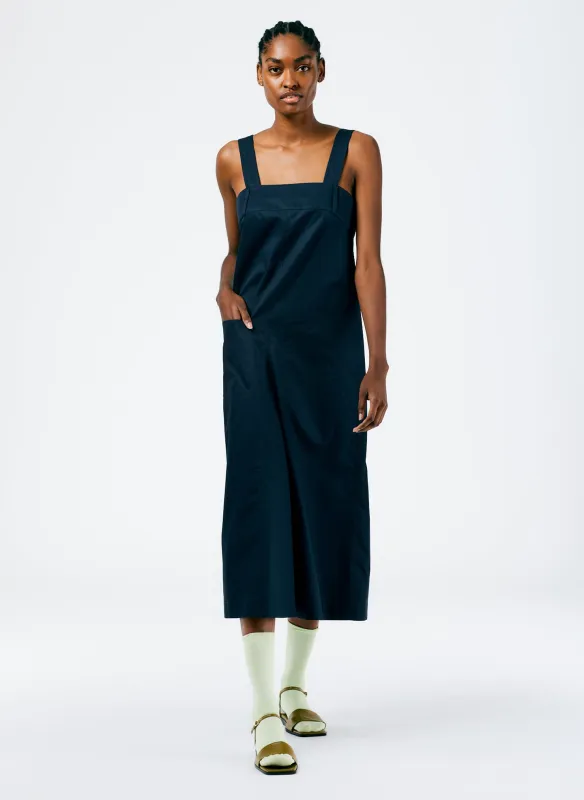 Eco Poplin Overall Midi Dress sold by Tibi
