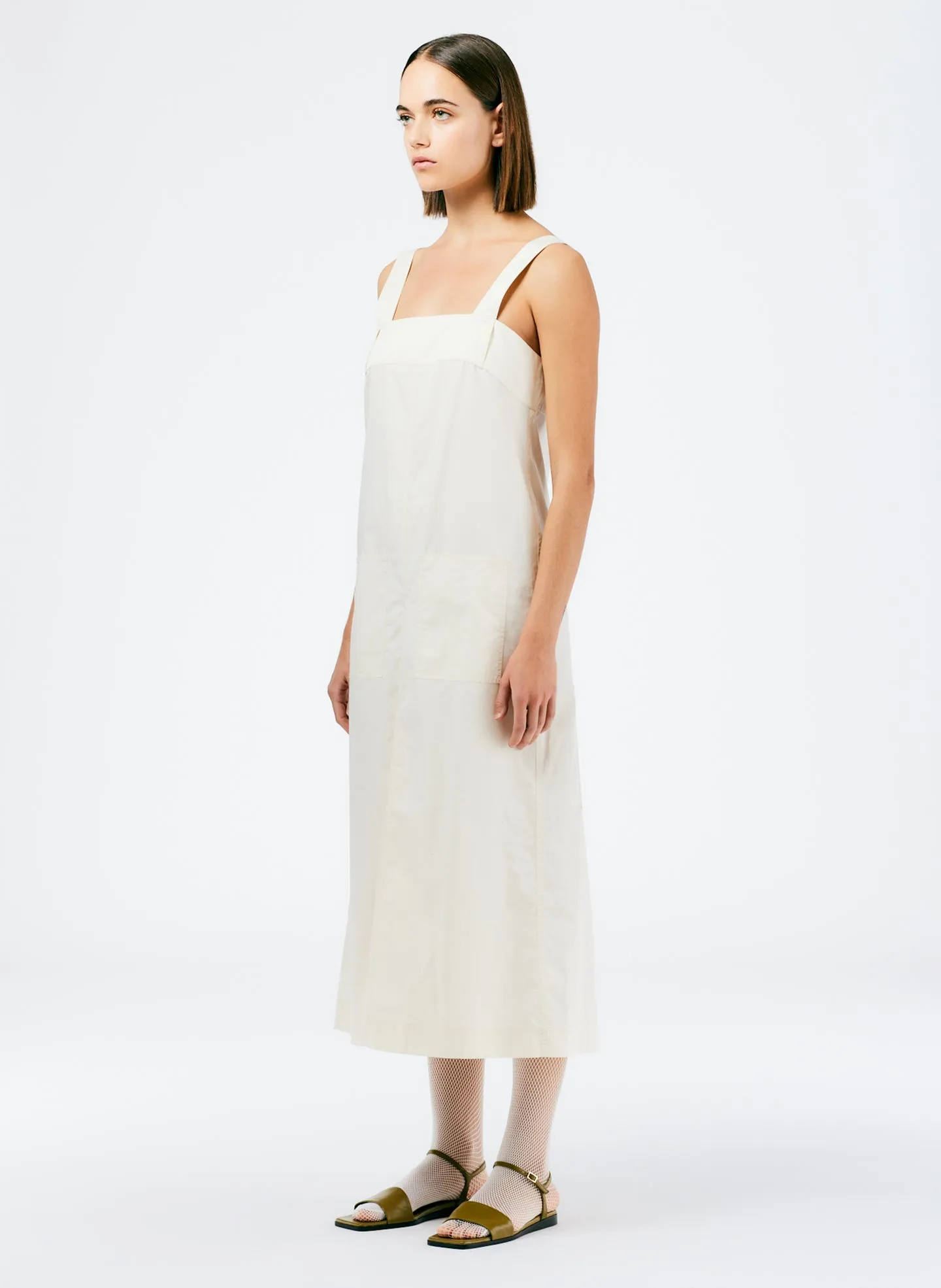 Eco Poplin Overall Midi Dress sold by Tibi product image thumbnail 3