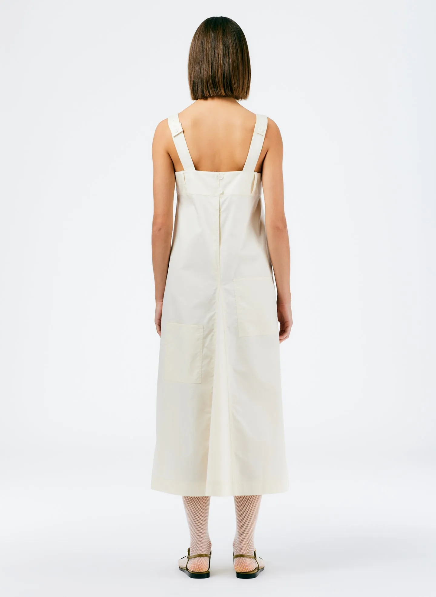 Eco Poplin Overall Midi Dress sold by Tibi product image thumbnail 4