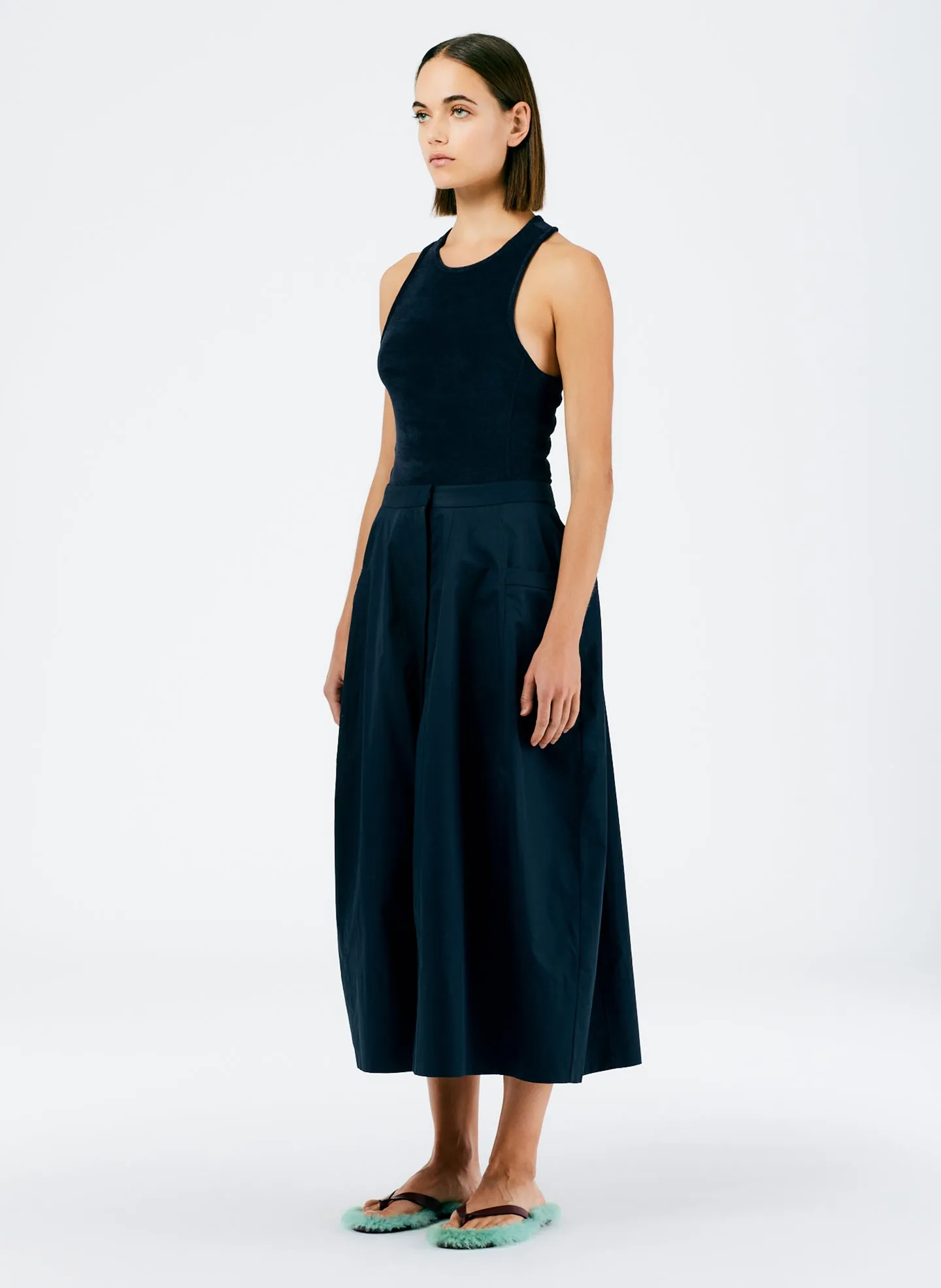 Eco Poplin Lantern Skirt sold by Tibi product image thumbnail 2