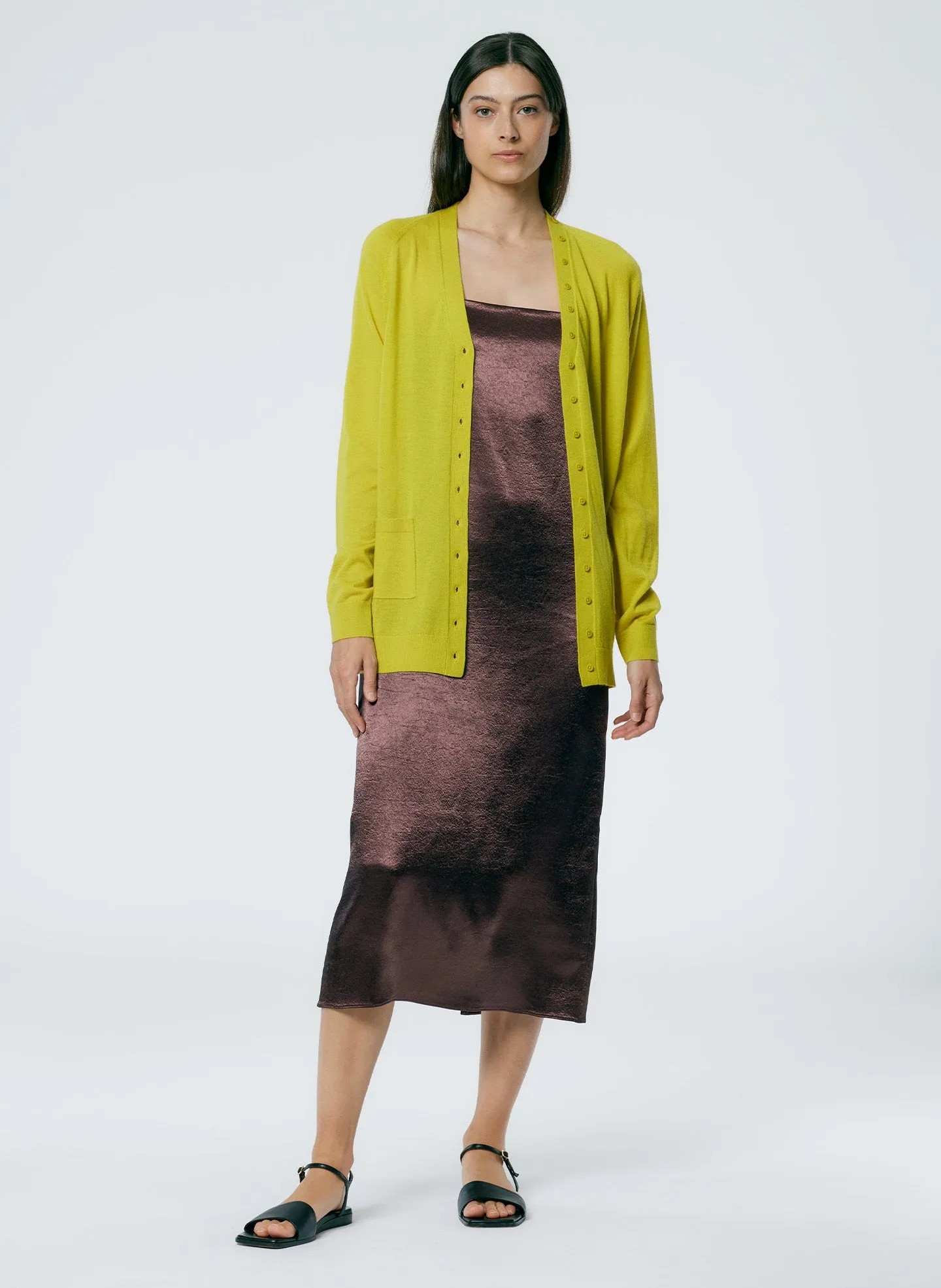 Tissue Cashmere Cardigan sold by Tibi product image thumbnail 4