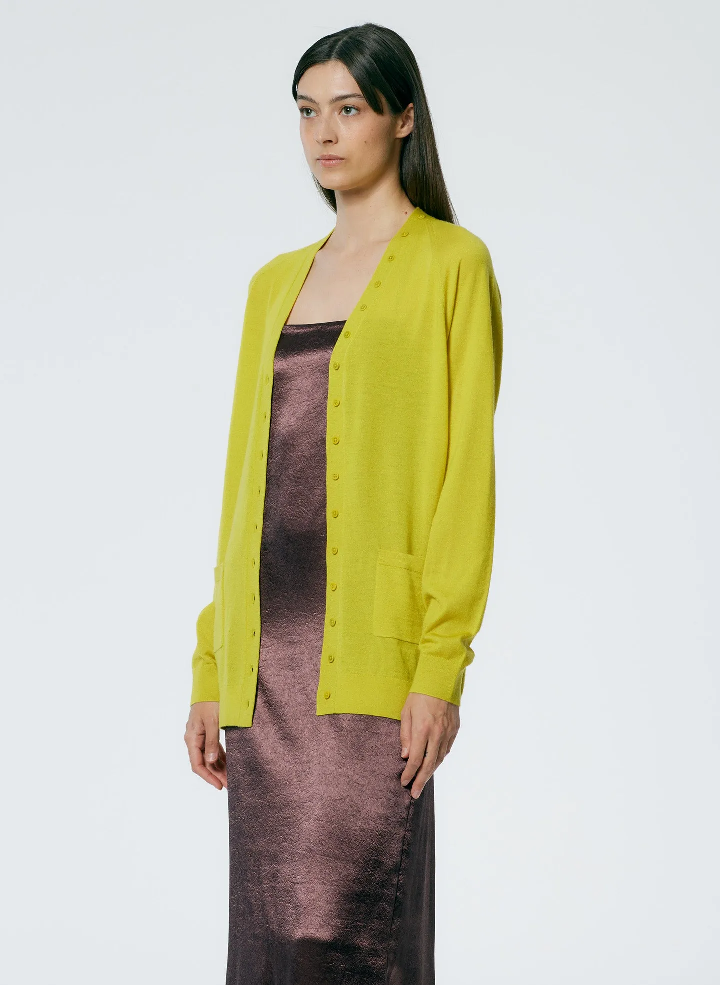 Tissue Cashmere Cardigan sold by Tibi product image thumbnail 2