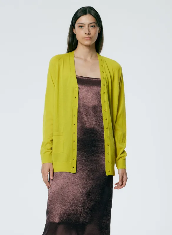 Tissue Cashmere Cardigan sold by Tibi