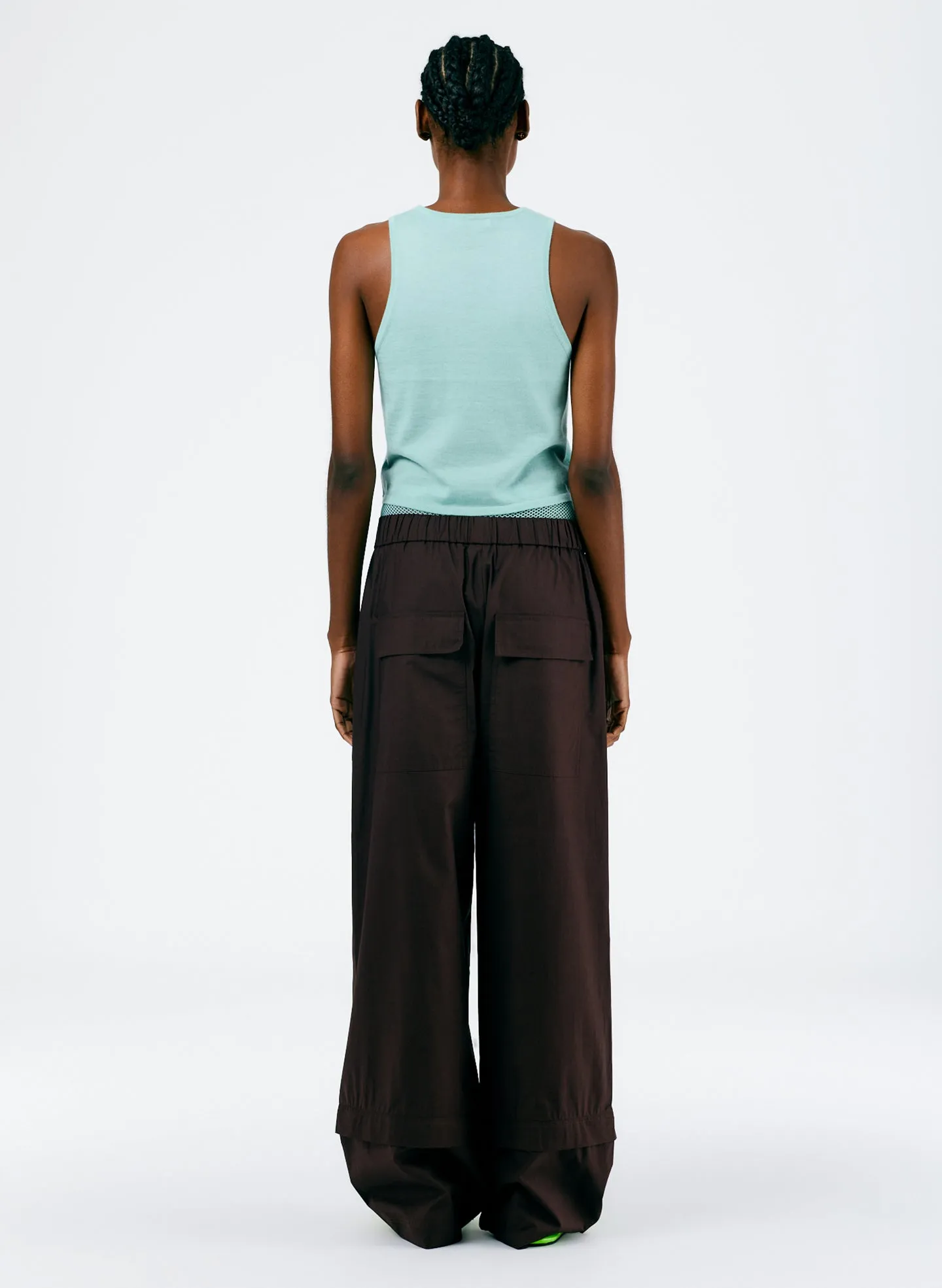 Vintage Cotton Cargo Convertible Pant sold by Tibi product image thumbnail 4
